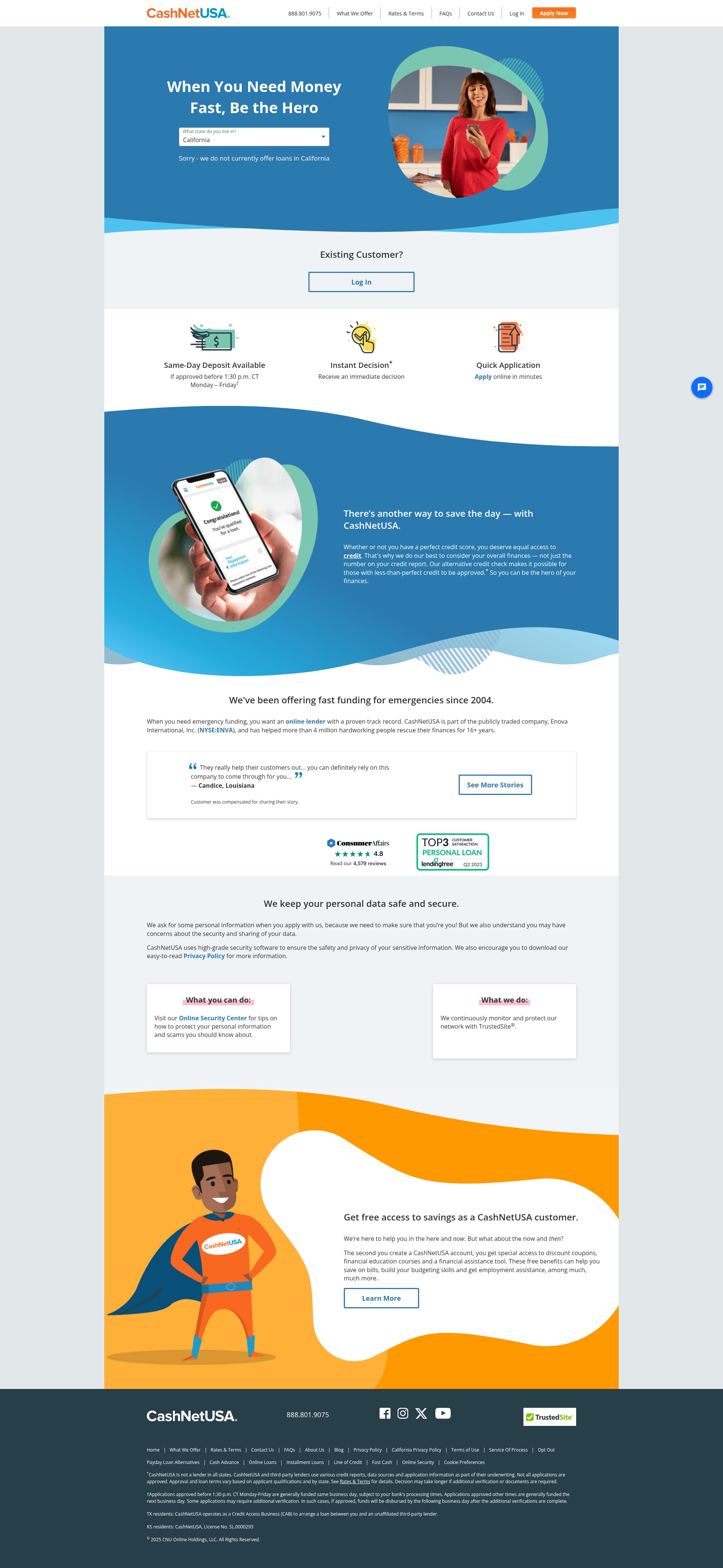 Landing Page