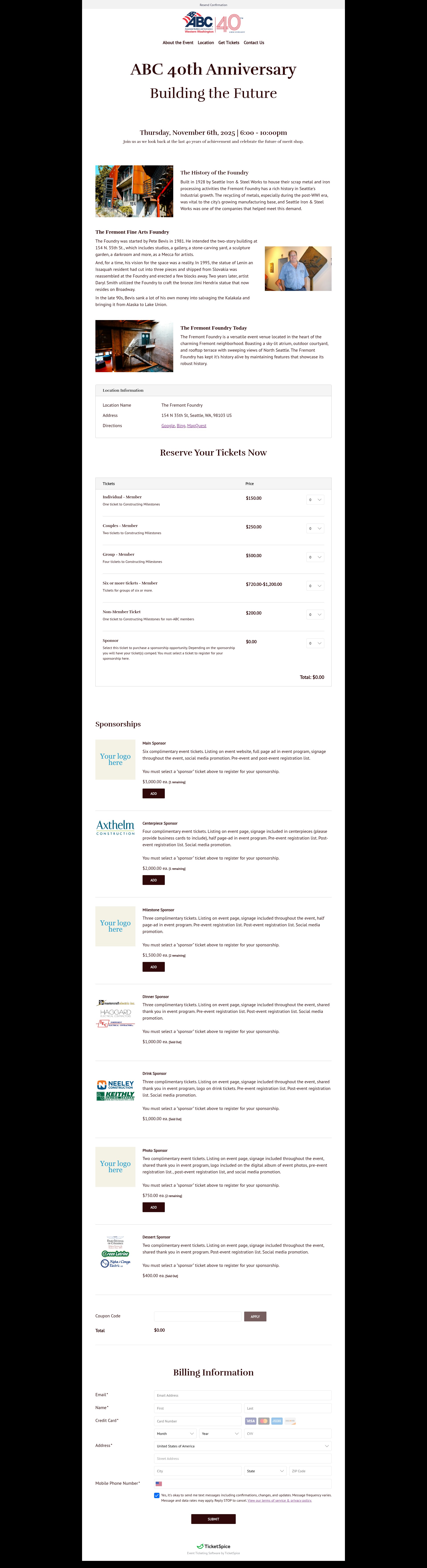Landing Page
