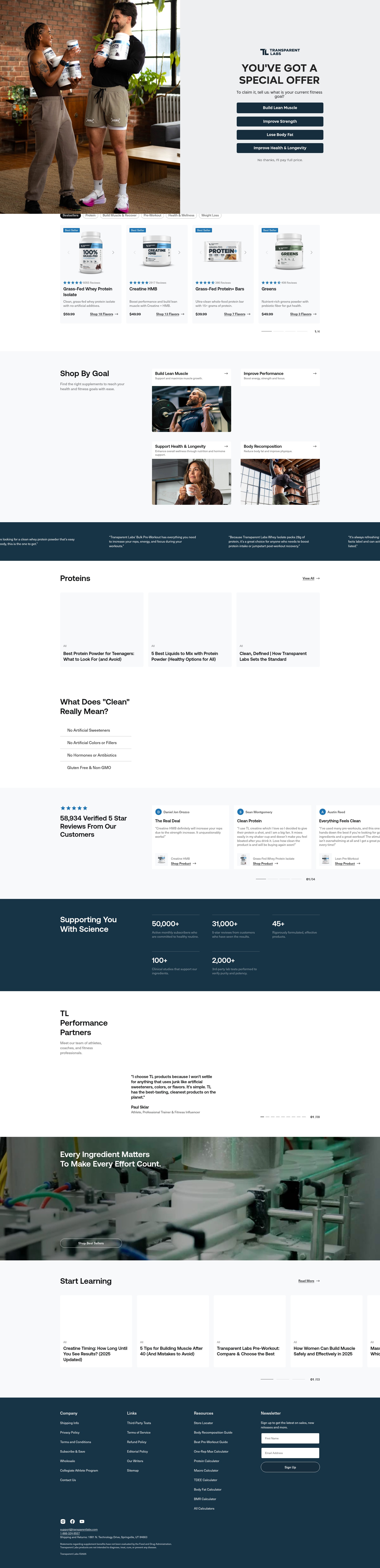 Landing Page