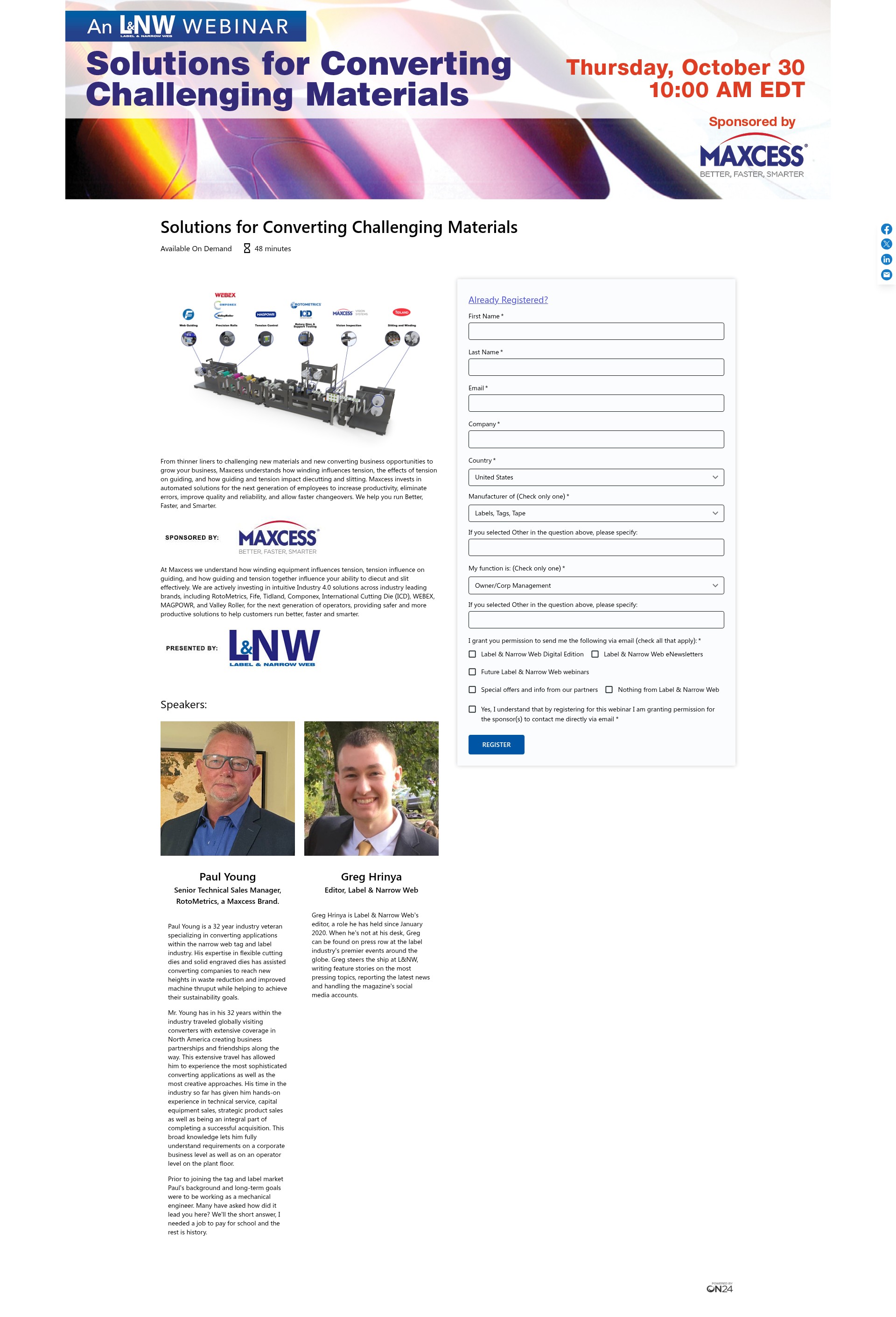 Landing Page