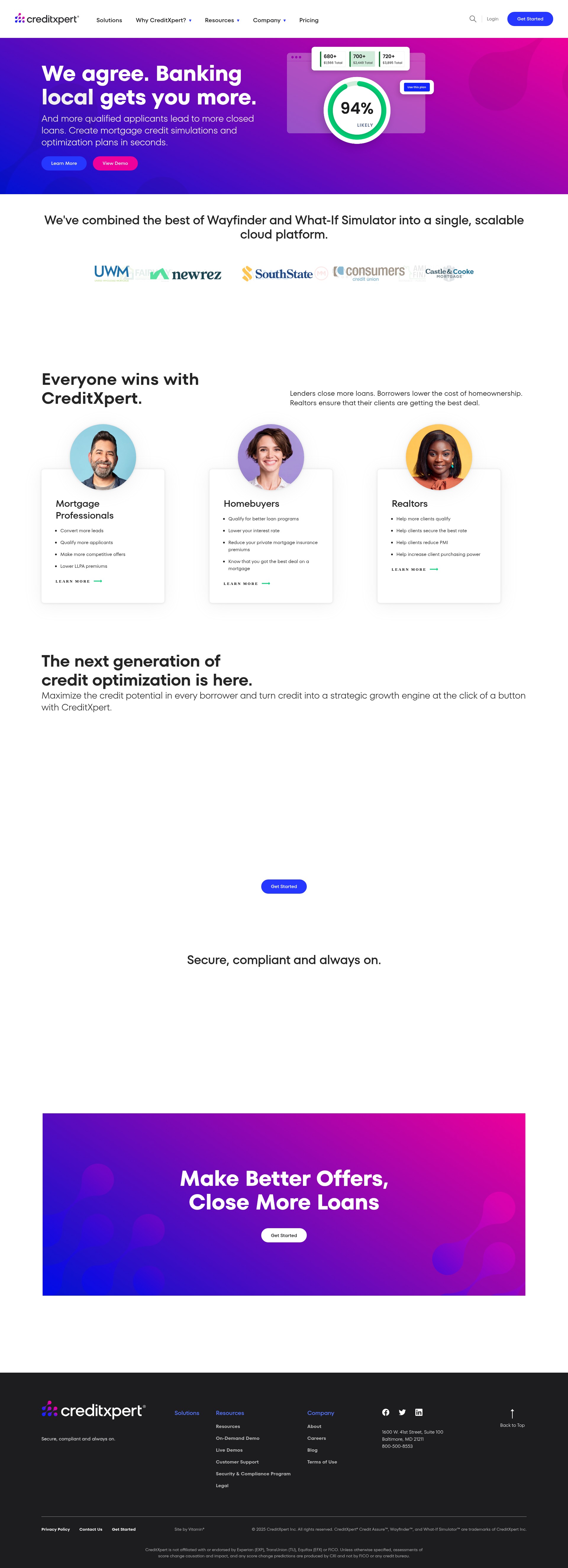 Landing Page