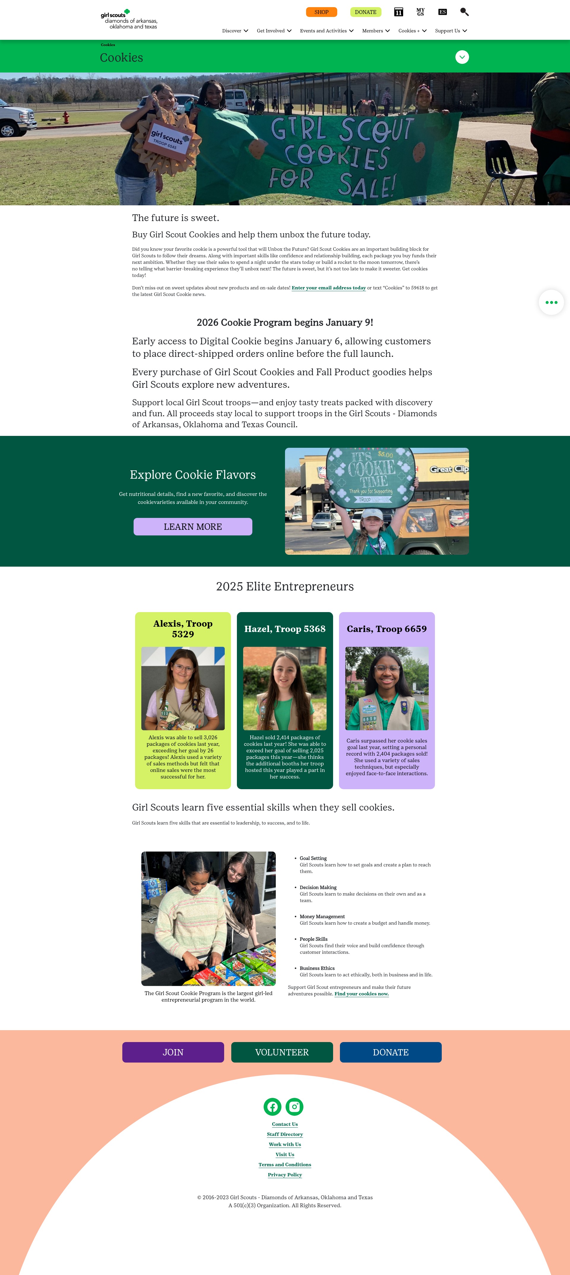 Landing Page