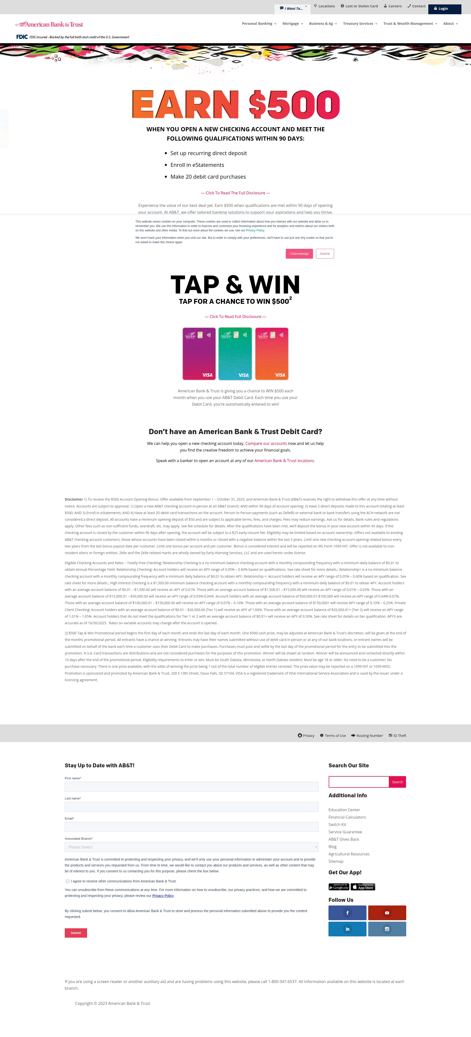Landing Page