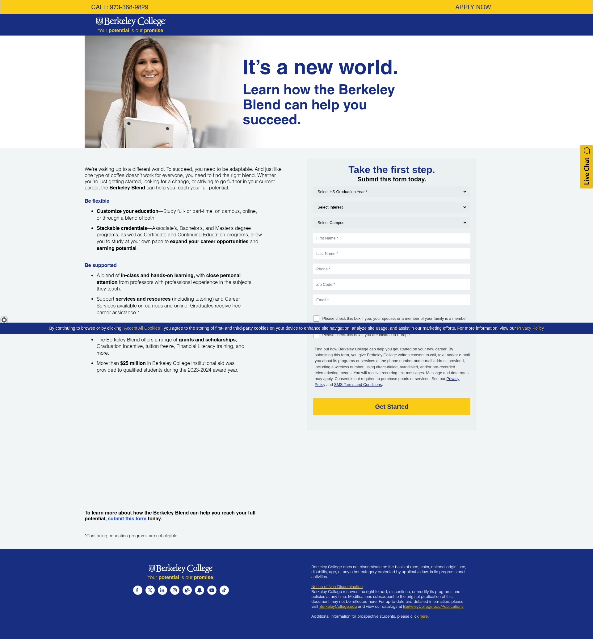 Landing Page