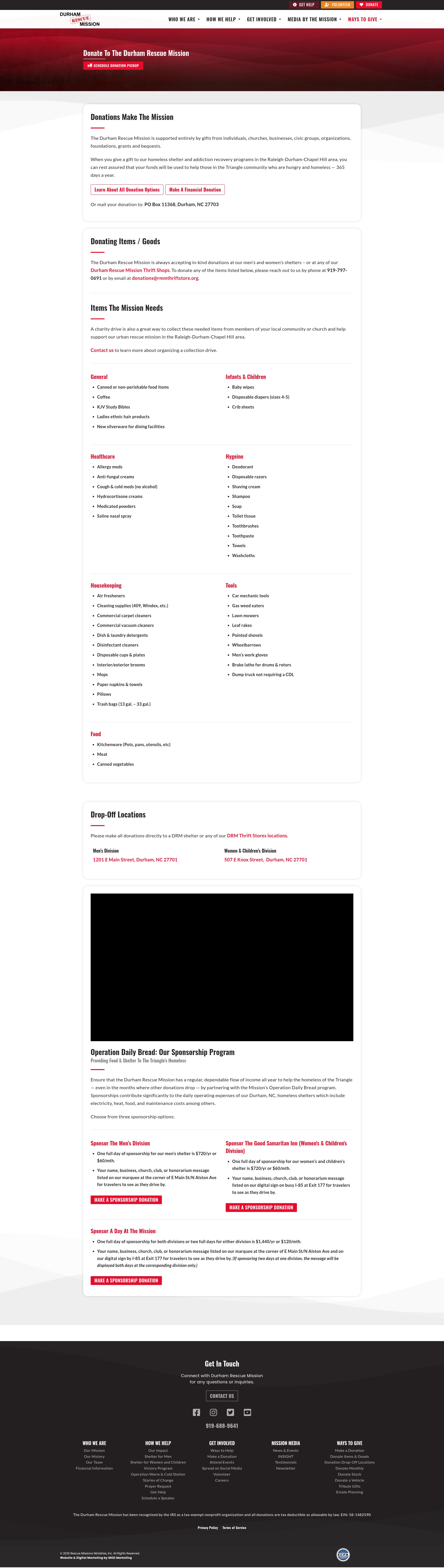 Landing Page