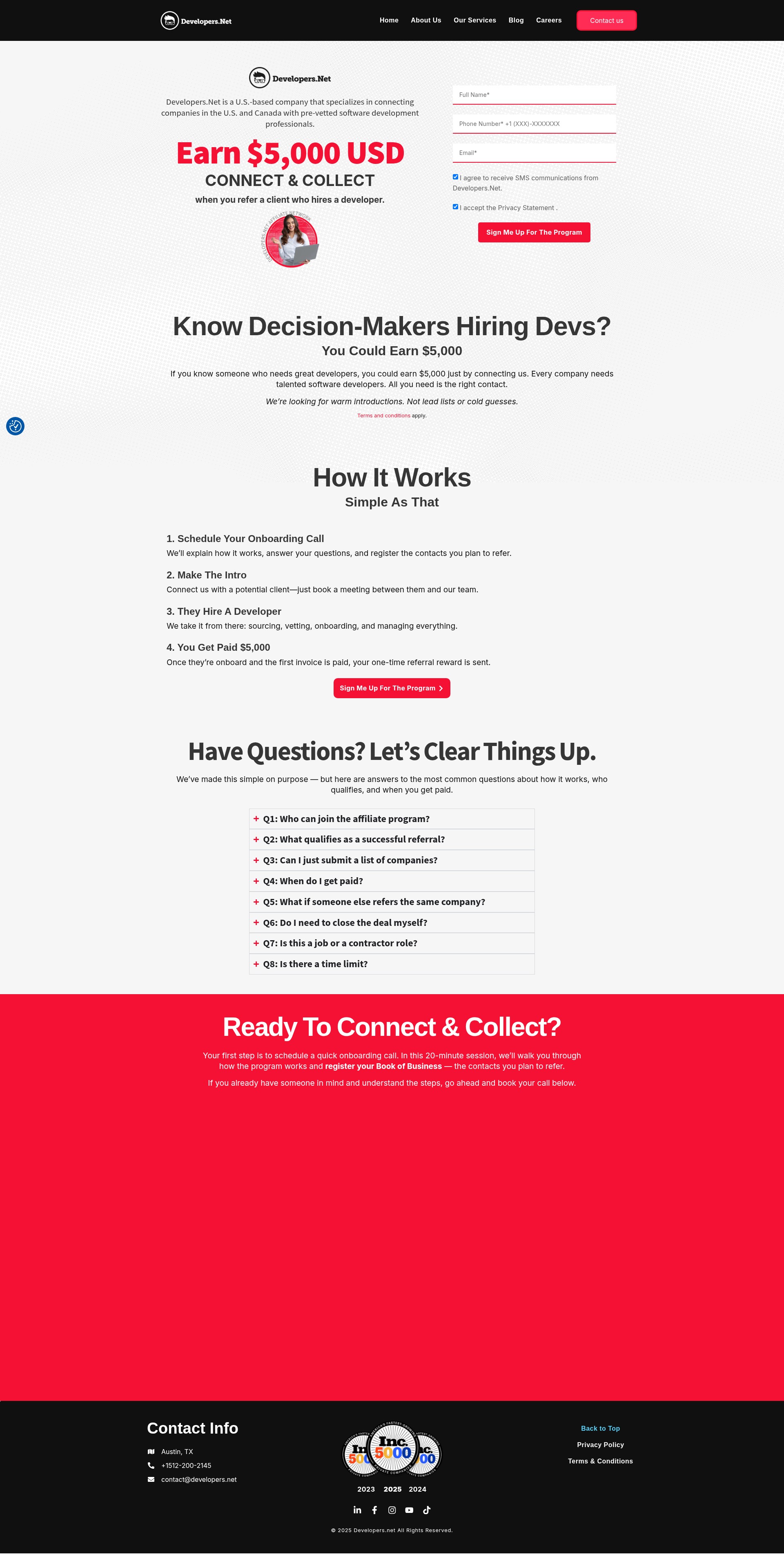 Landing Page