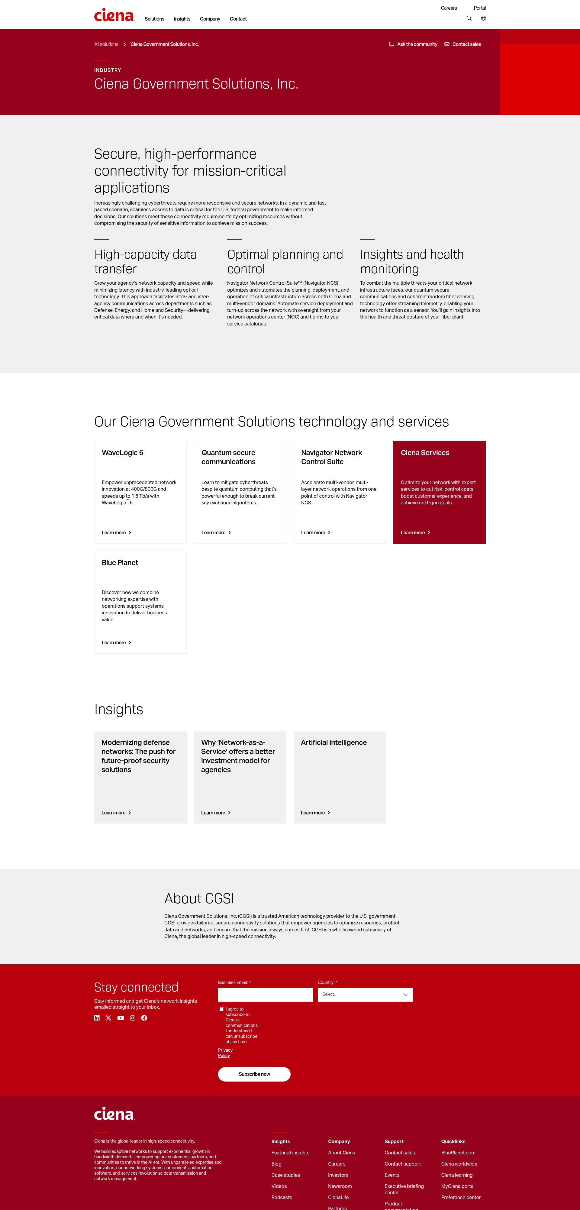 Landing Page
