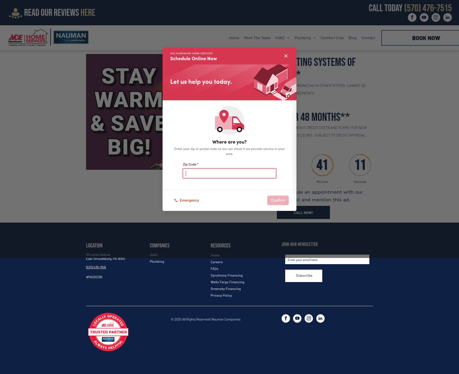 Landing Page