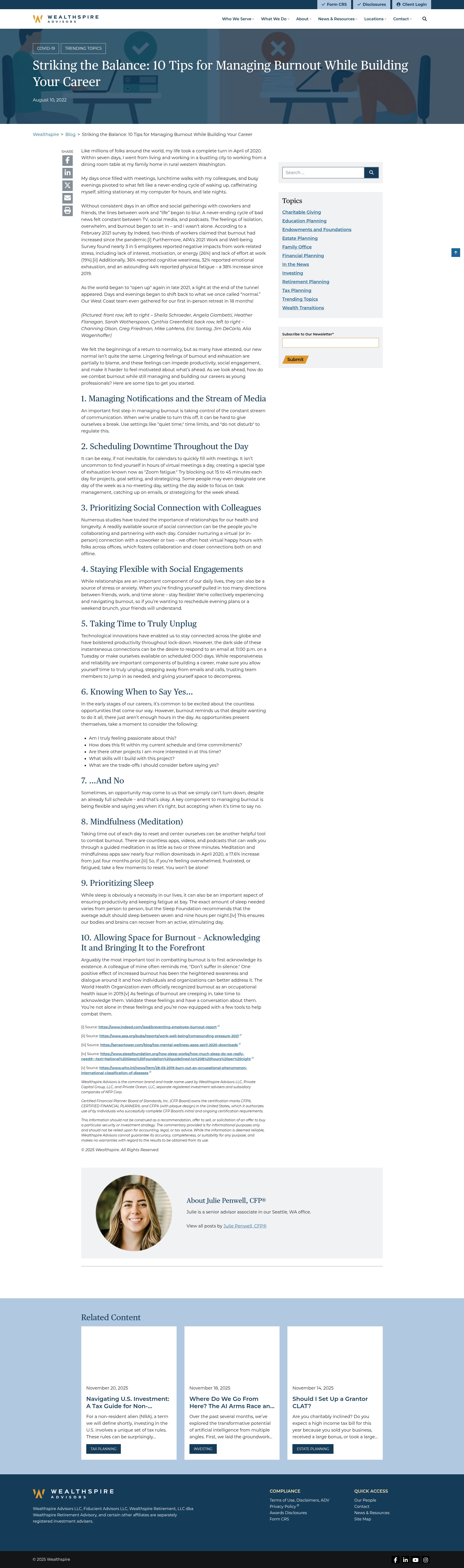 Landing Page