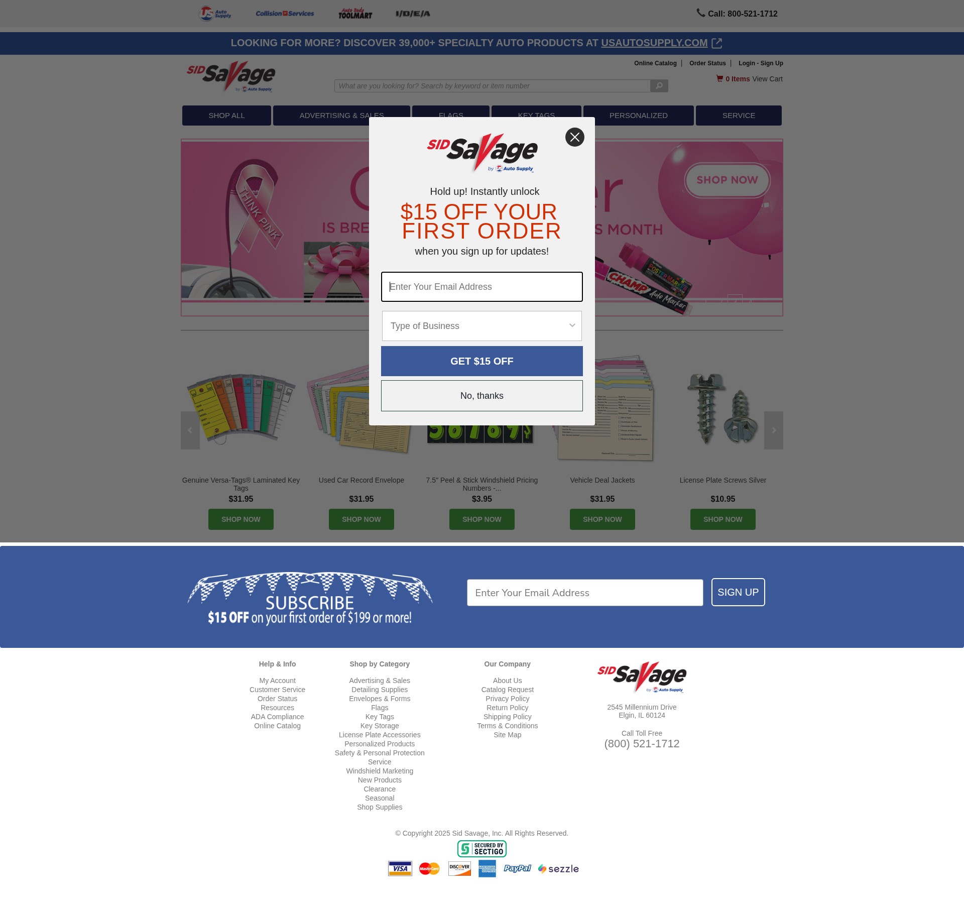 Landing Page