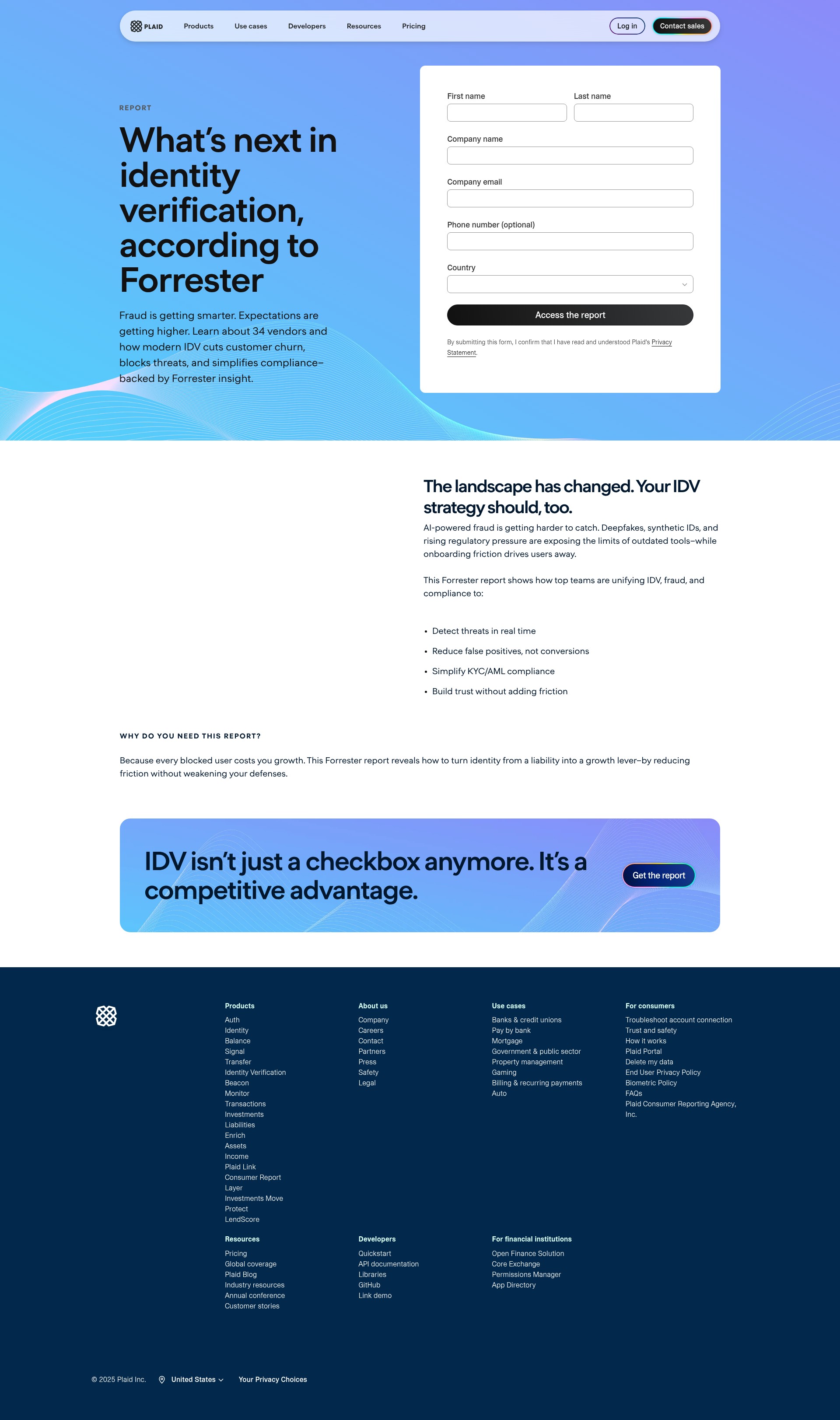 Landing Page