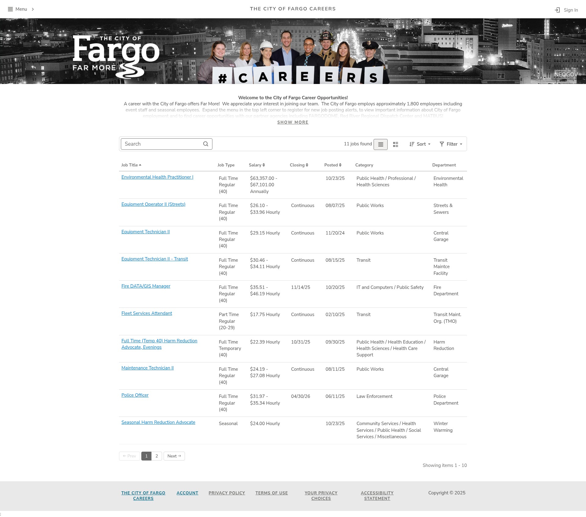 Landing Page