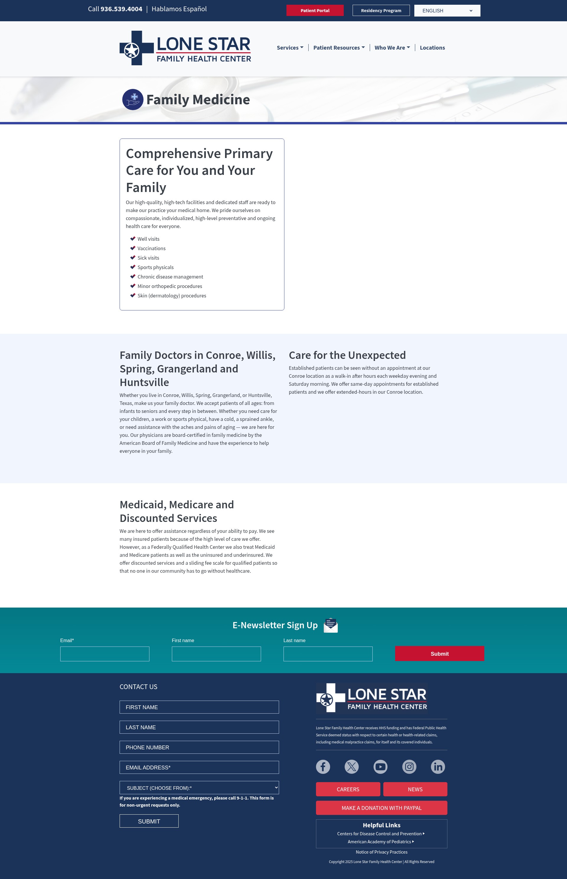 Landing Page