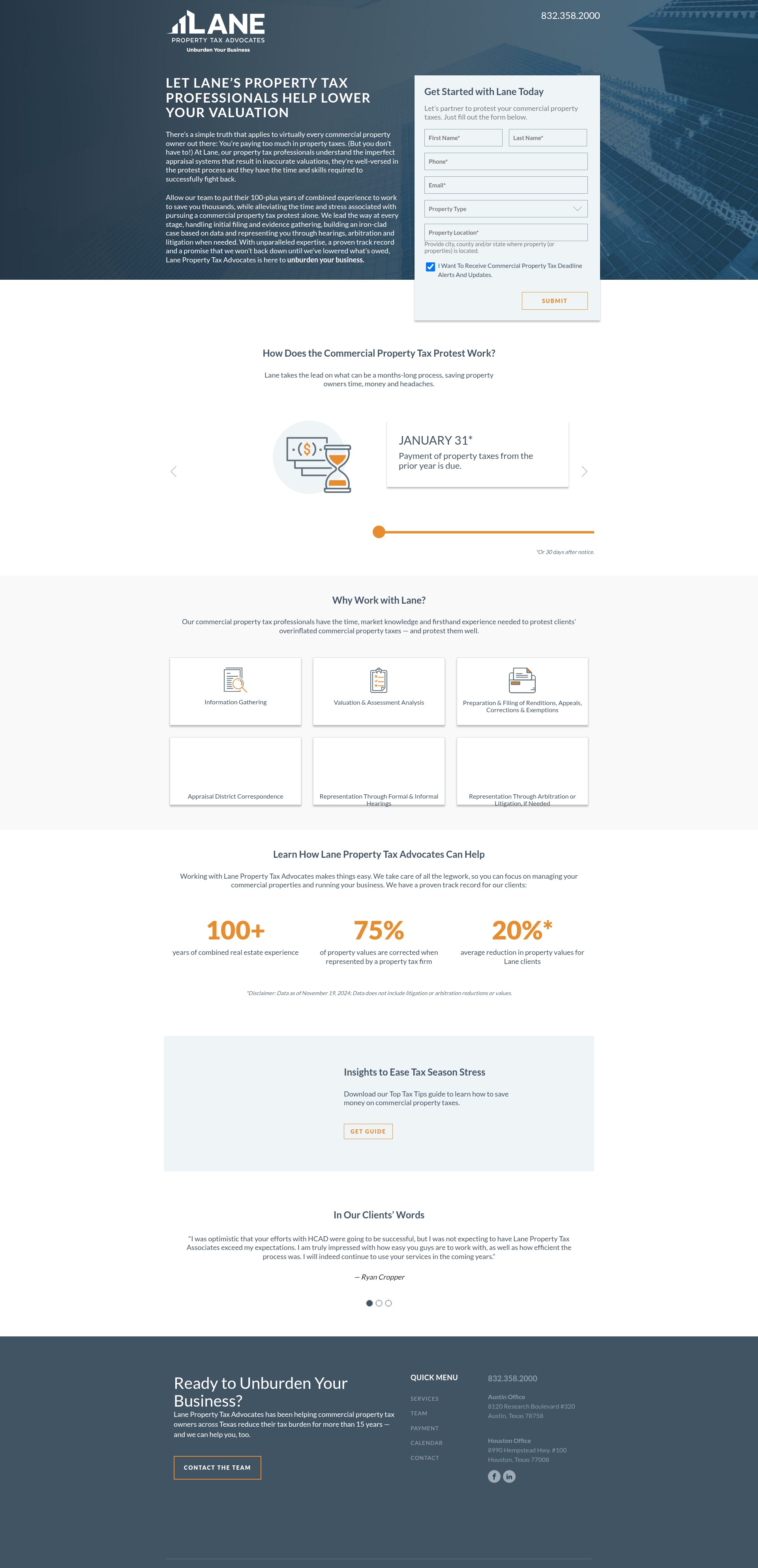 Landing Page