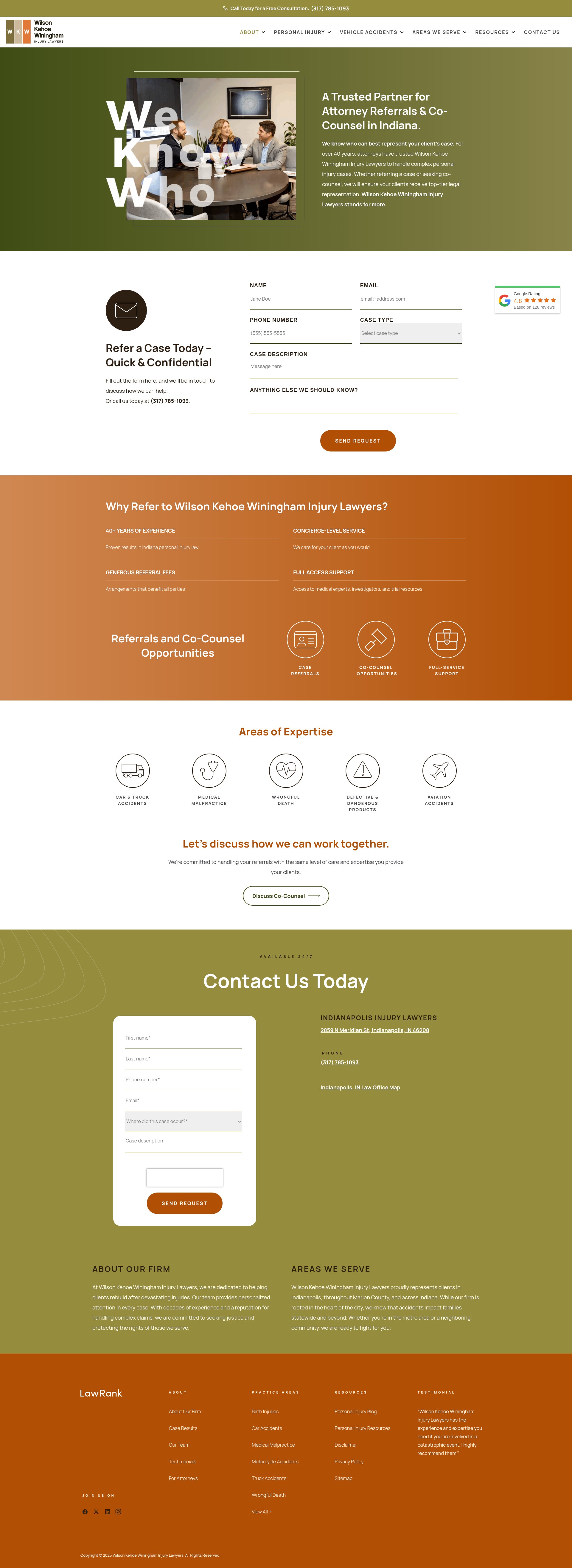 Landing Page
