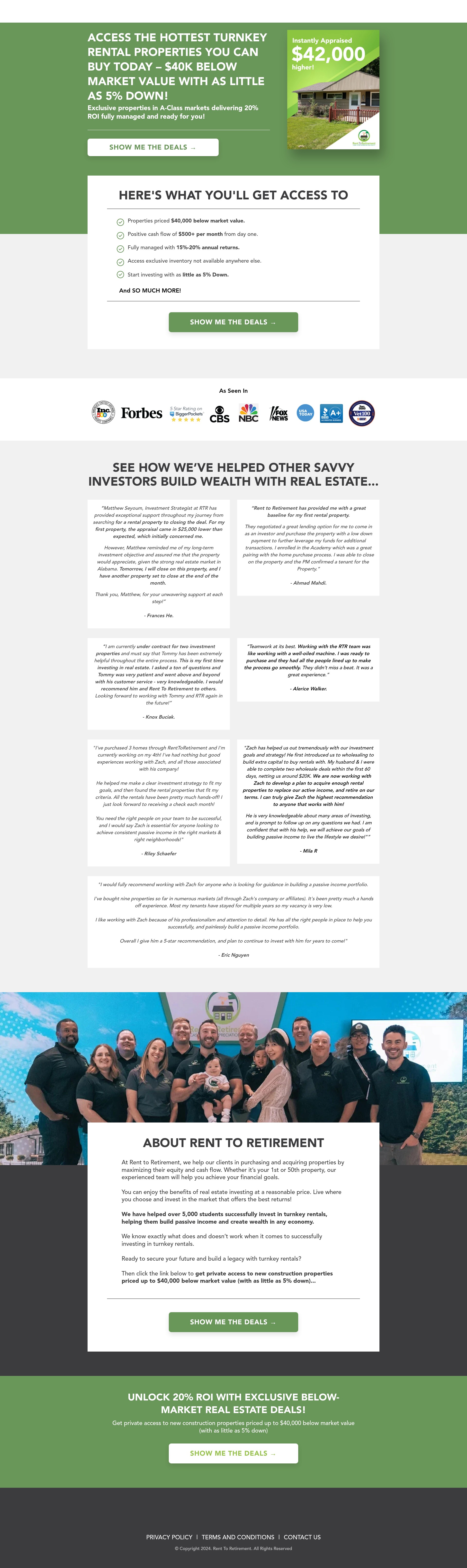 Landing Page