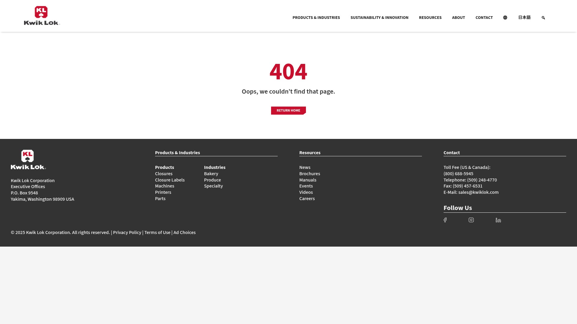 Landing Page