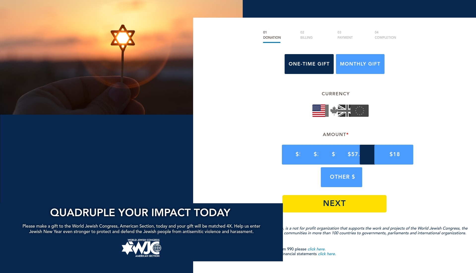 Landing Page