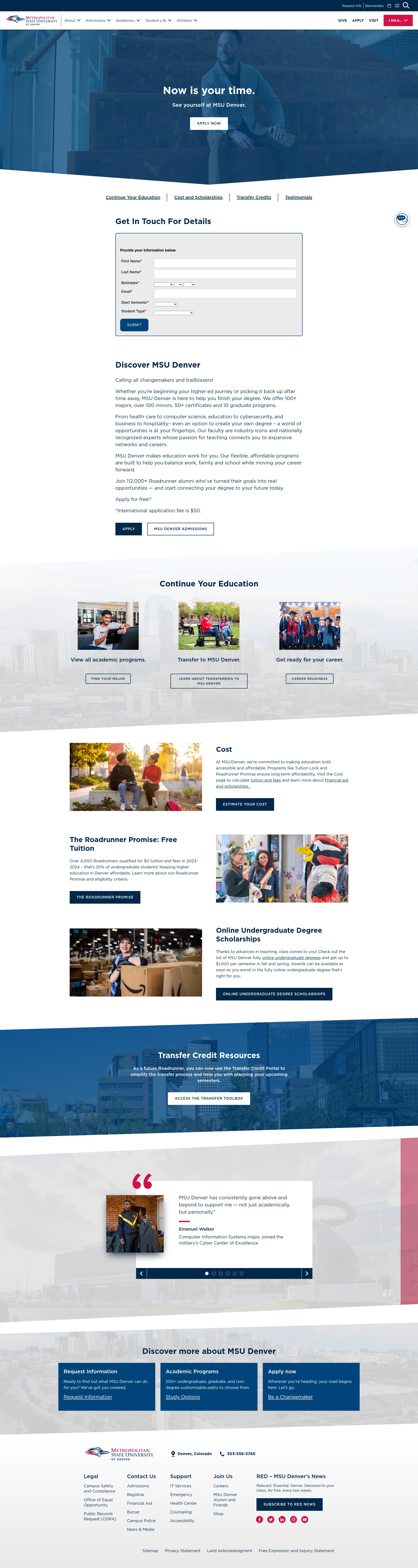 Landing Page
