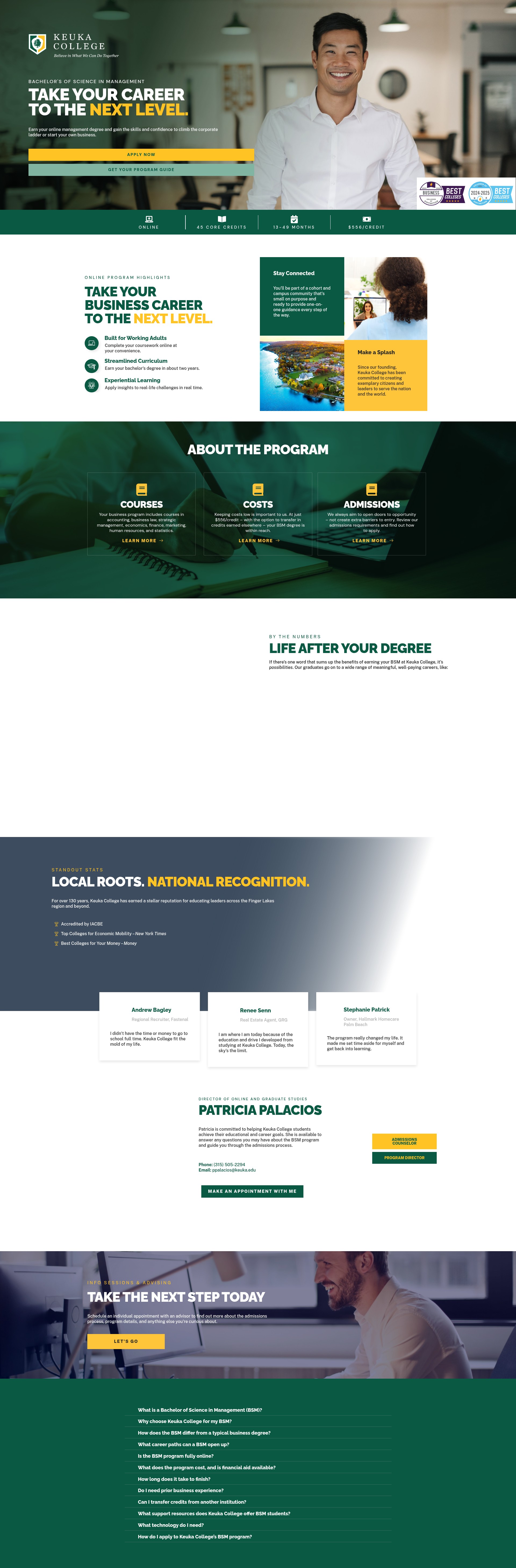 Landing Page