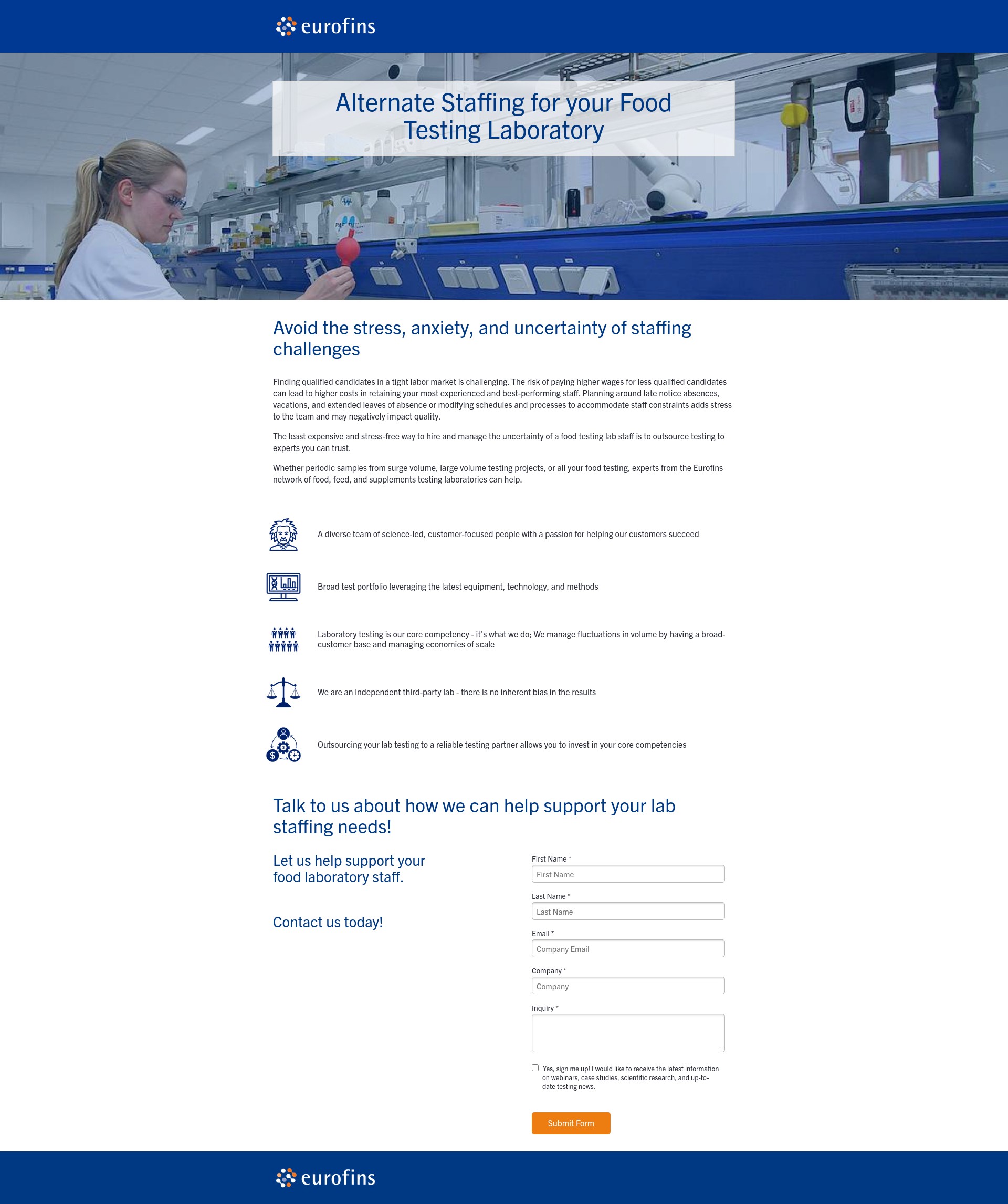 Landing Page