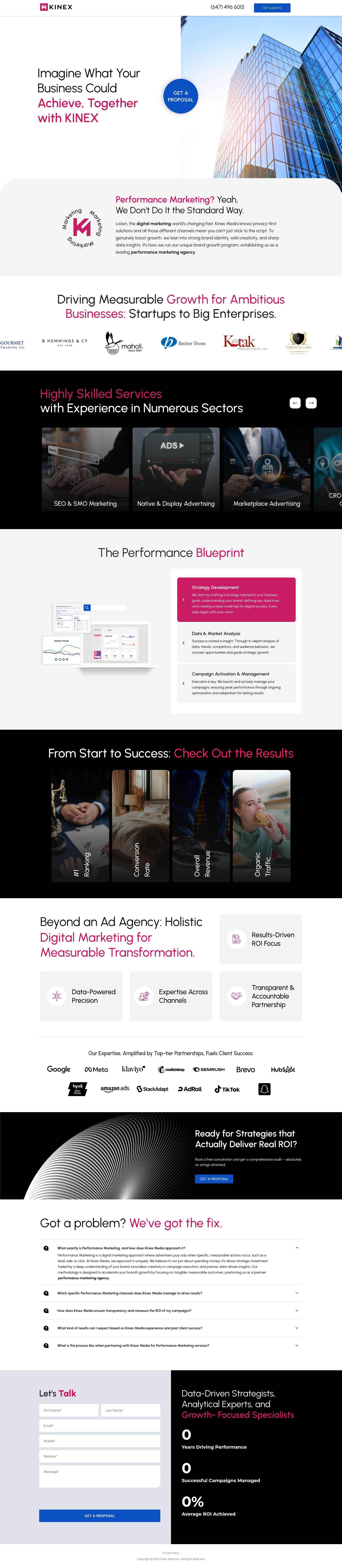 Landing Page