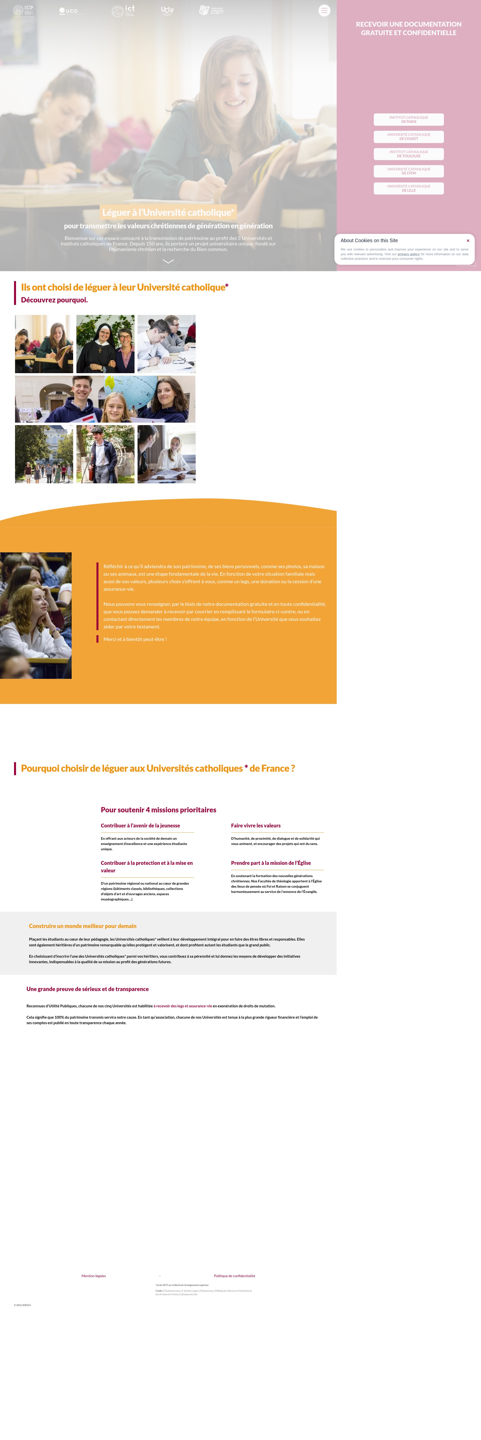 Landing Page