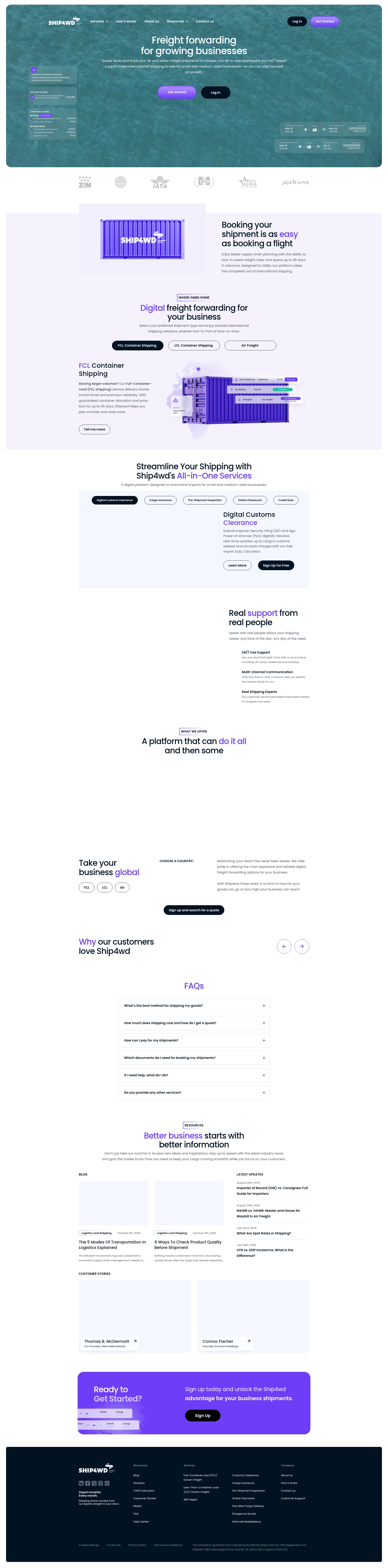 Landing Page