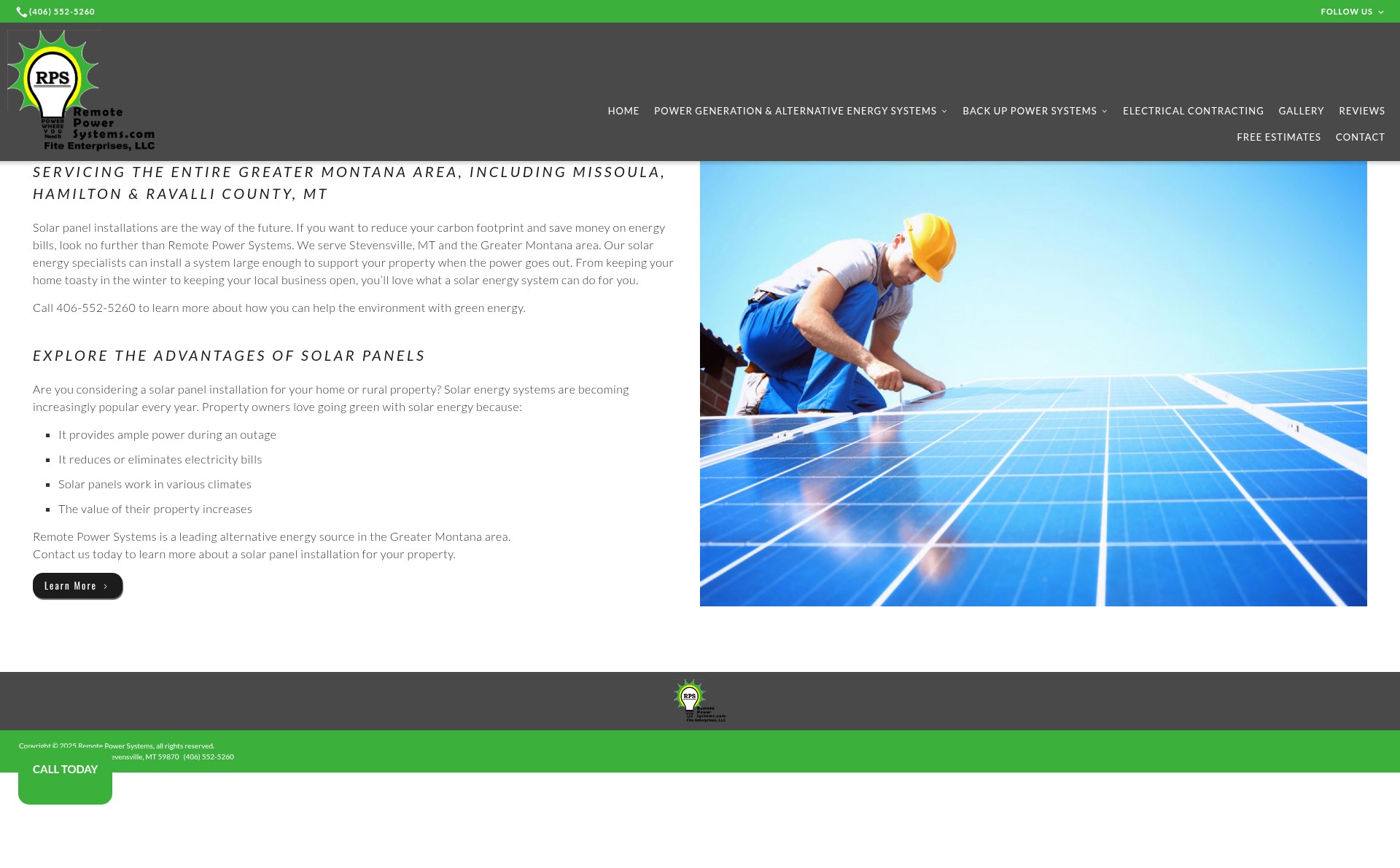 Landing Page