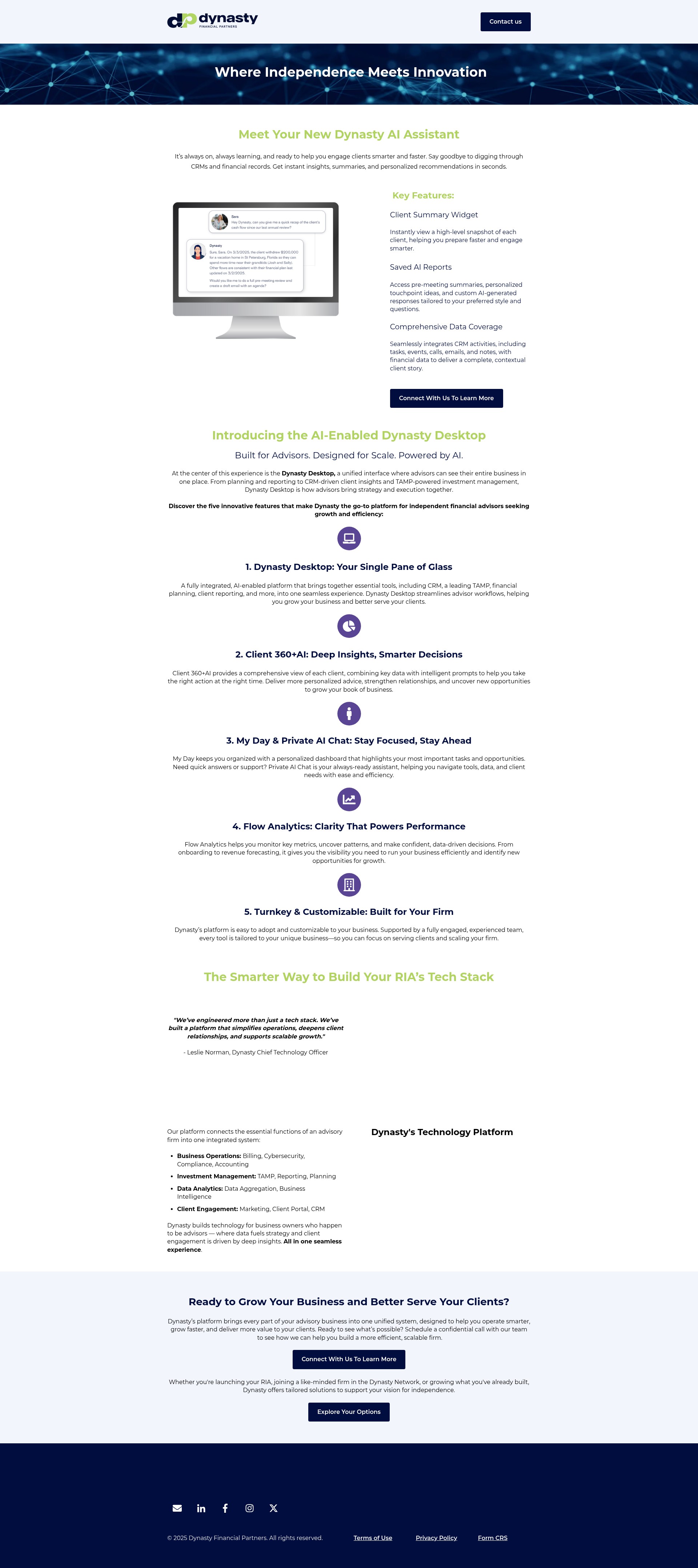 Landing Page