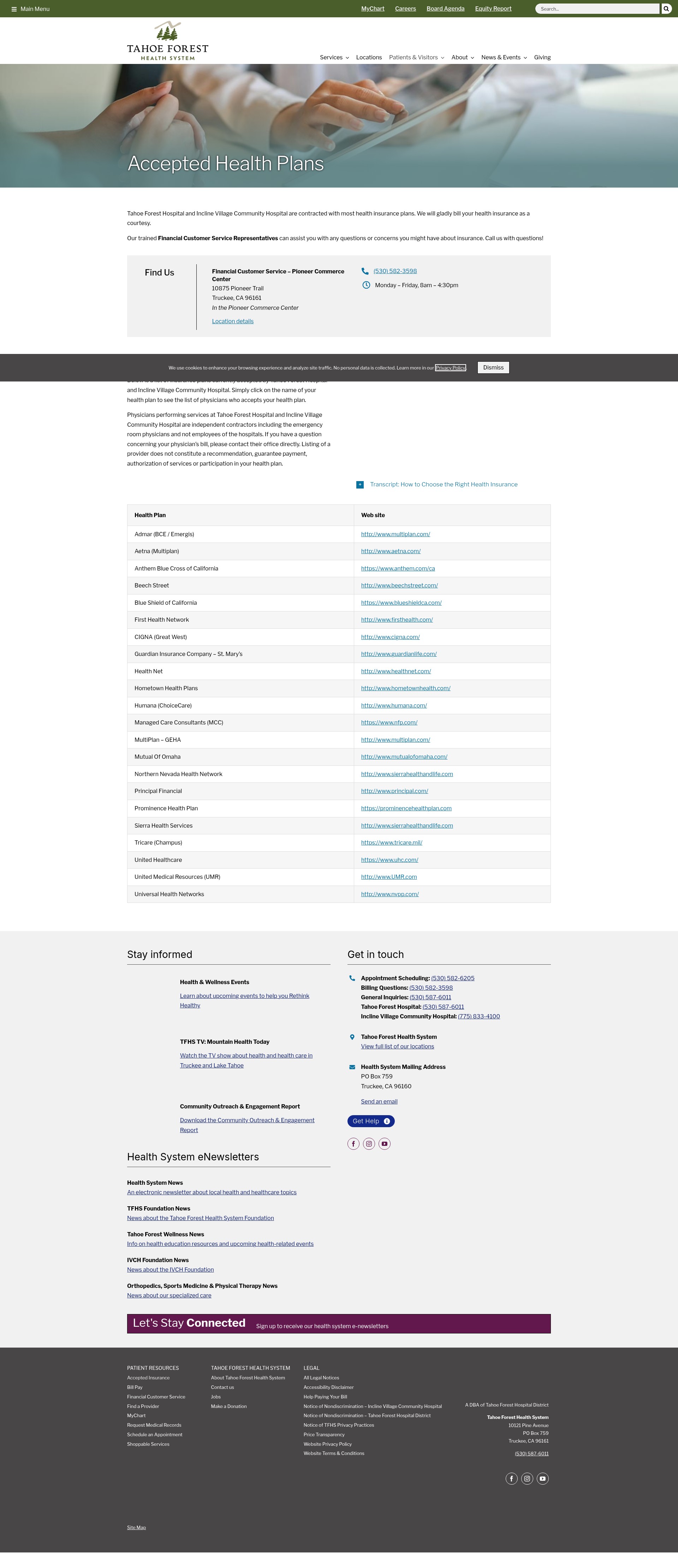 Landing Page