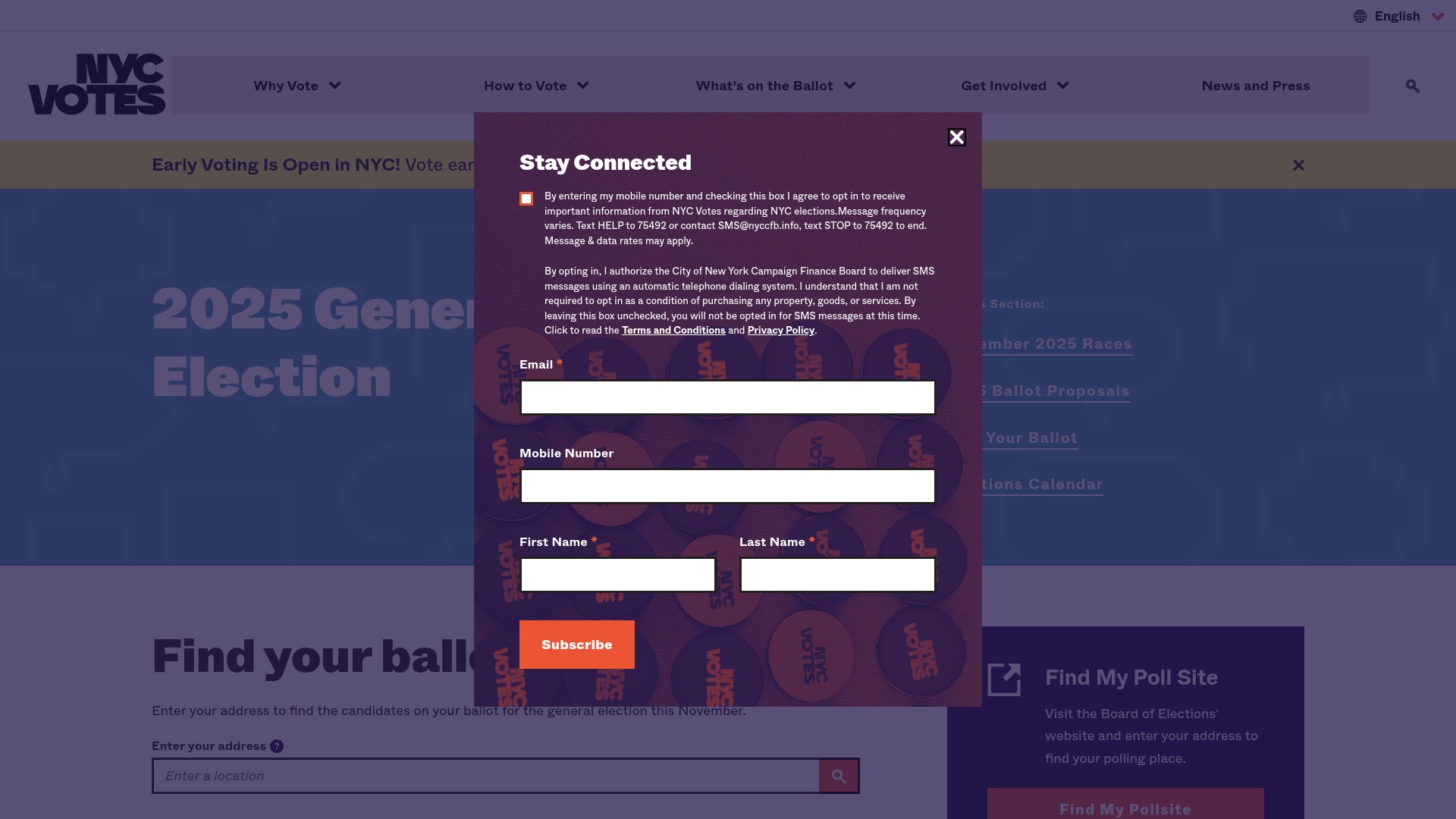 Landing Page