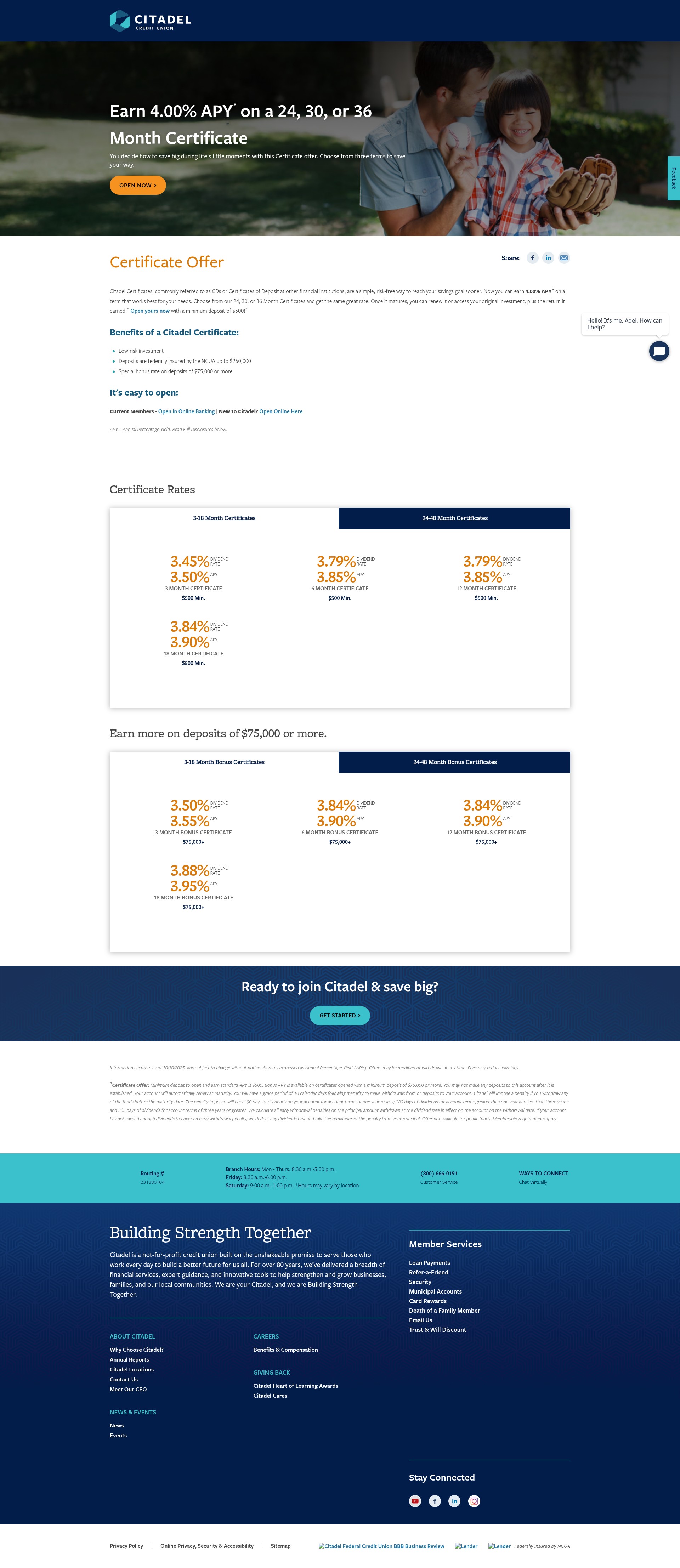 Landing Page