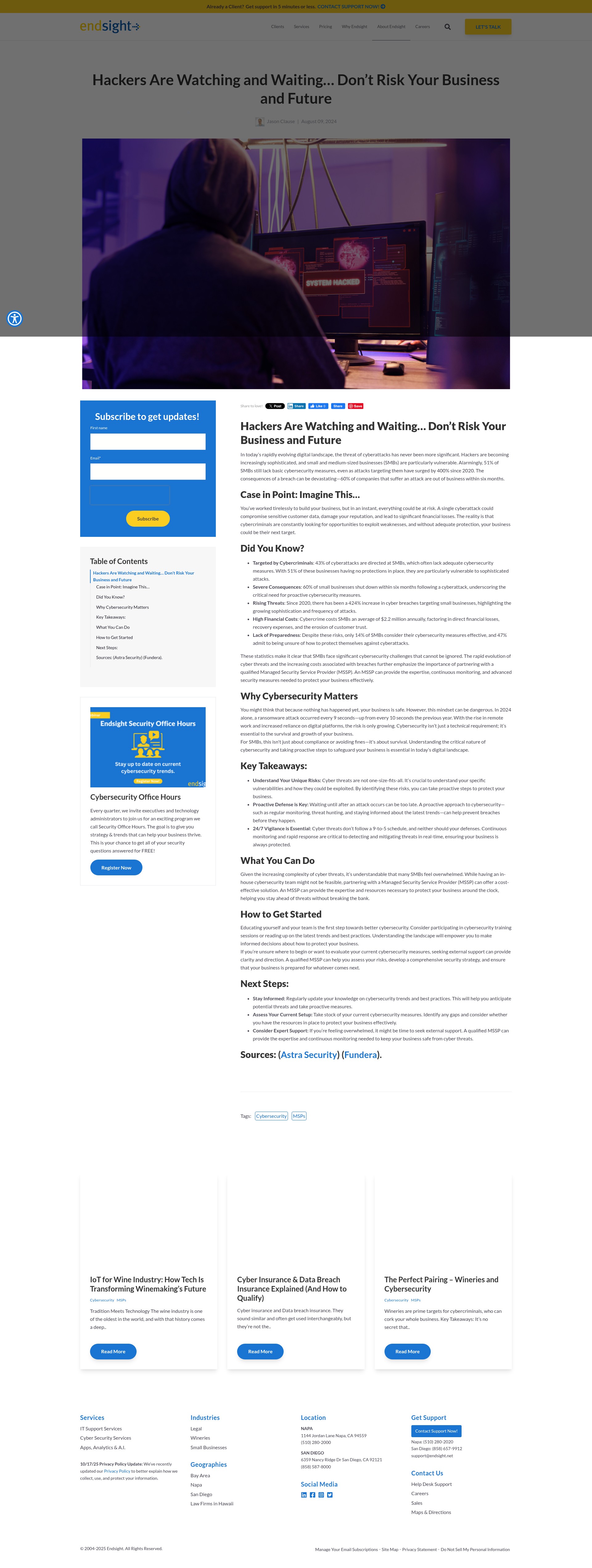 Landing Page