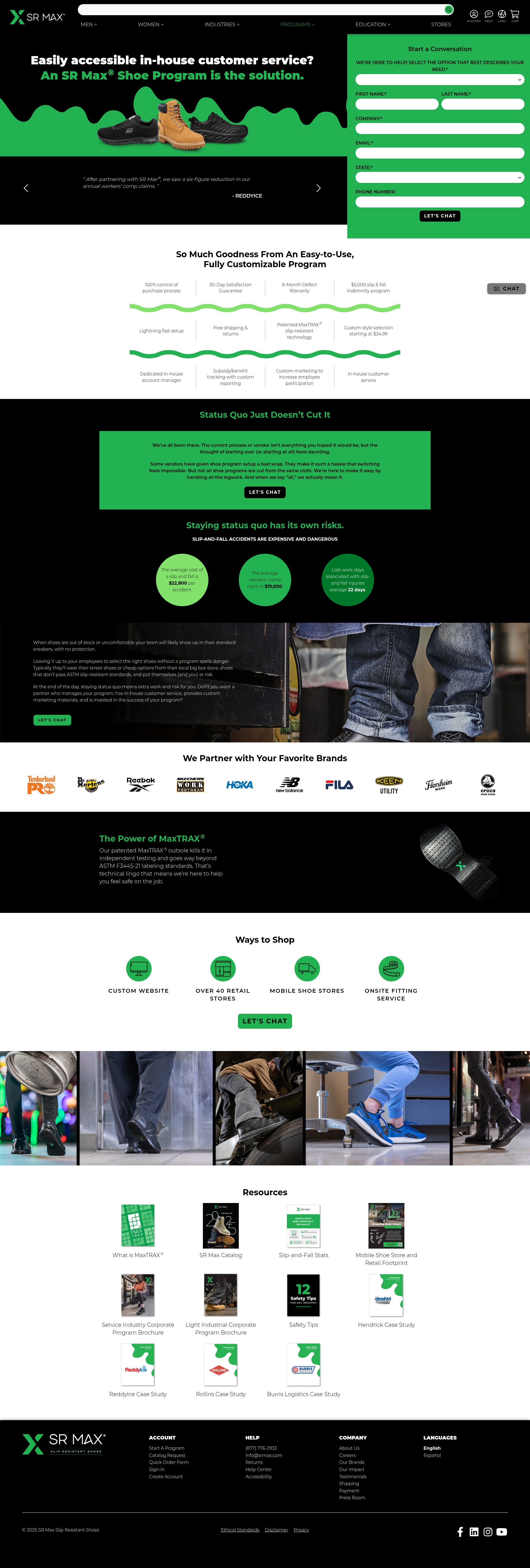 Landing Page