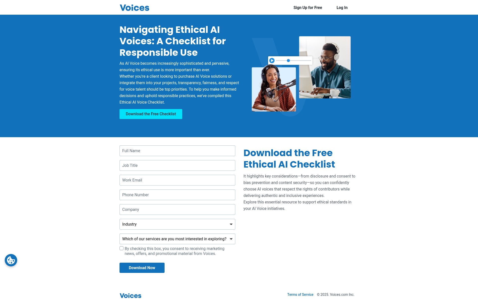 Landing Page