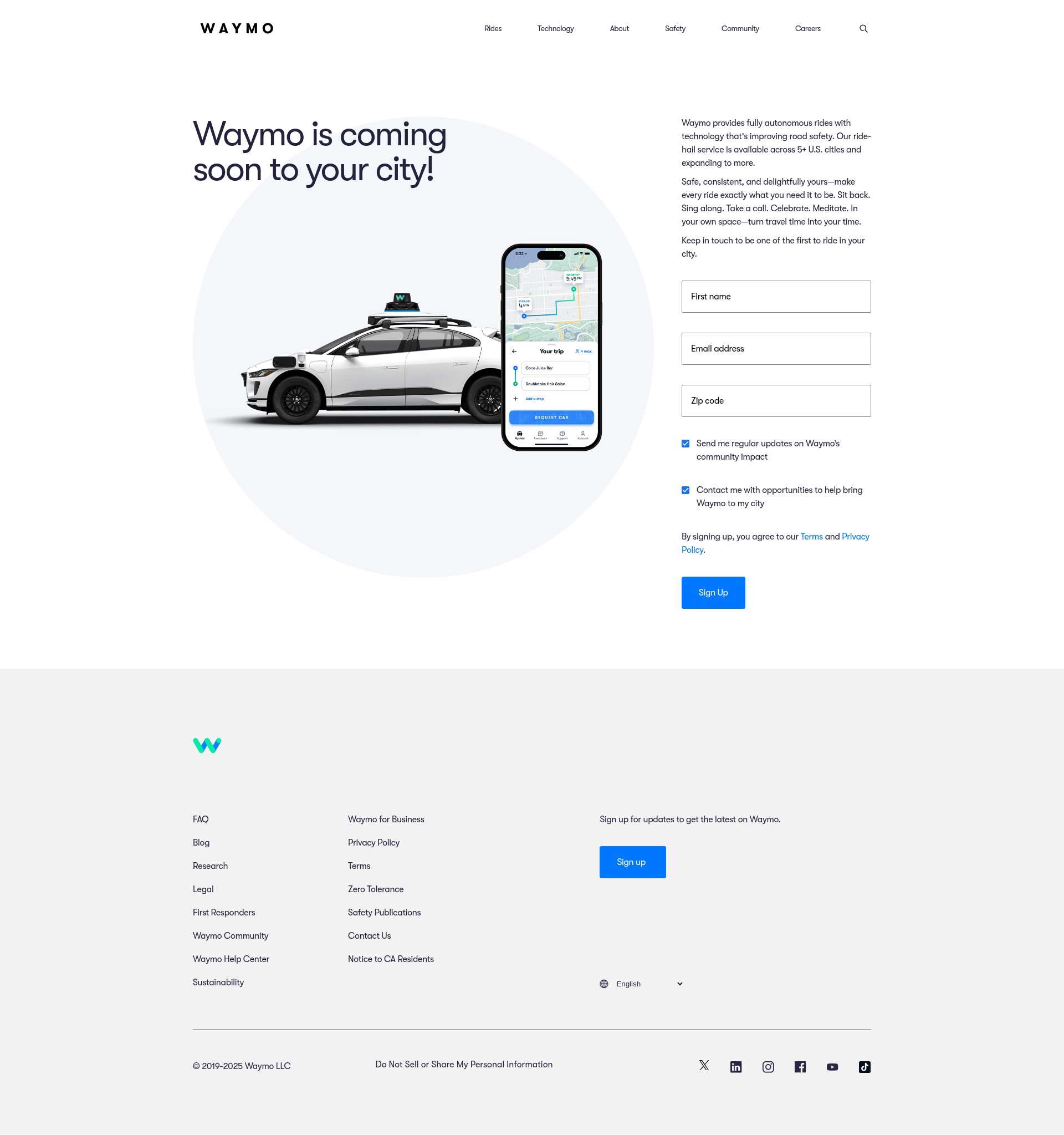 Landing Page