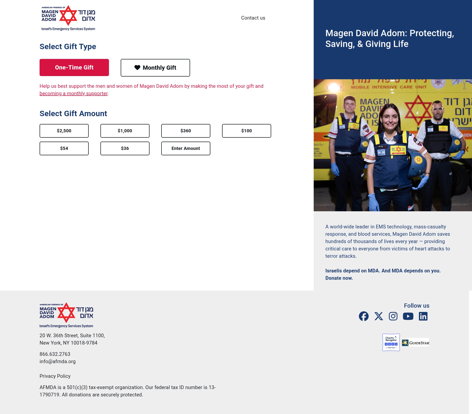 Landing Page