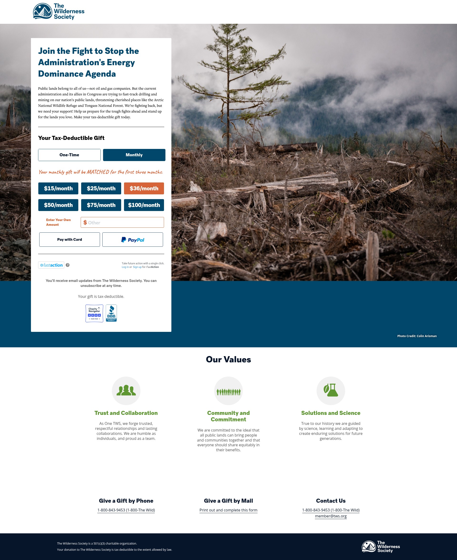 Landing Page