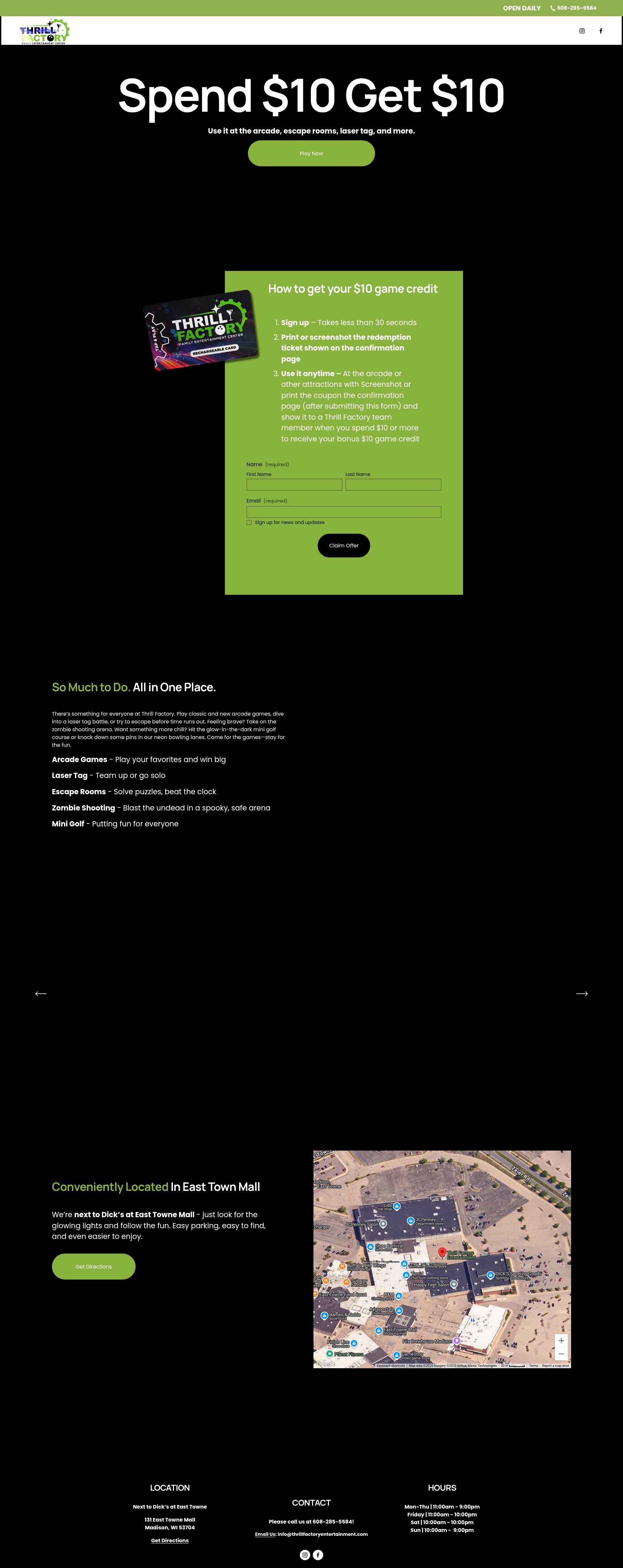 Landing Page