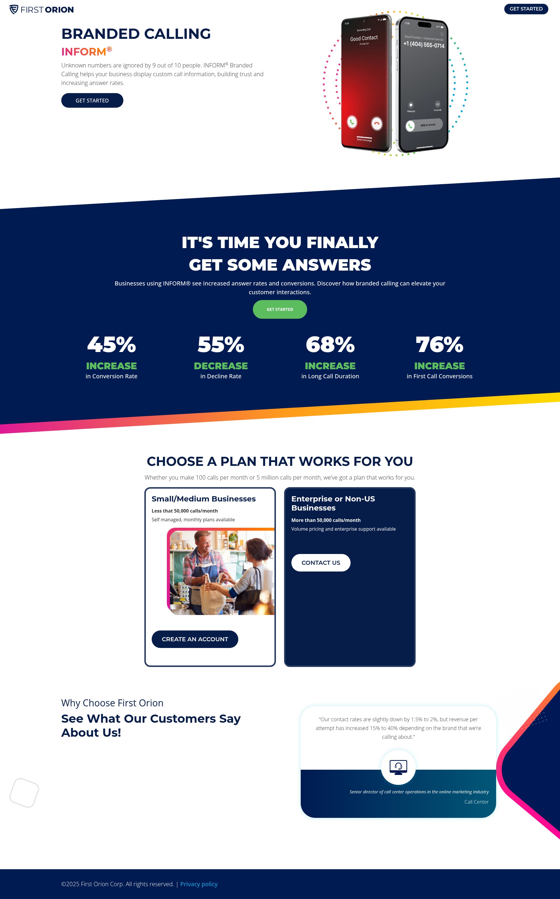 Landing Page