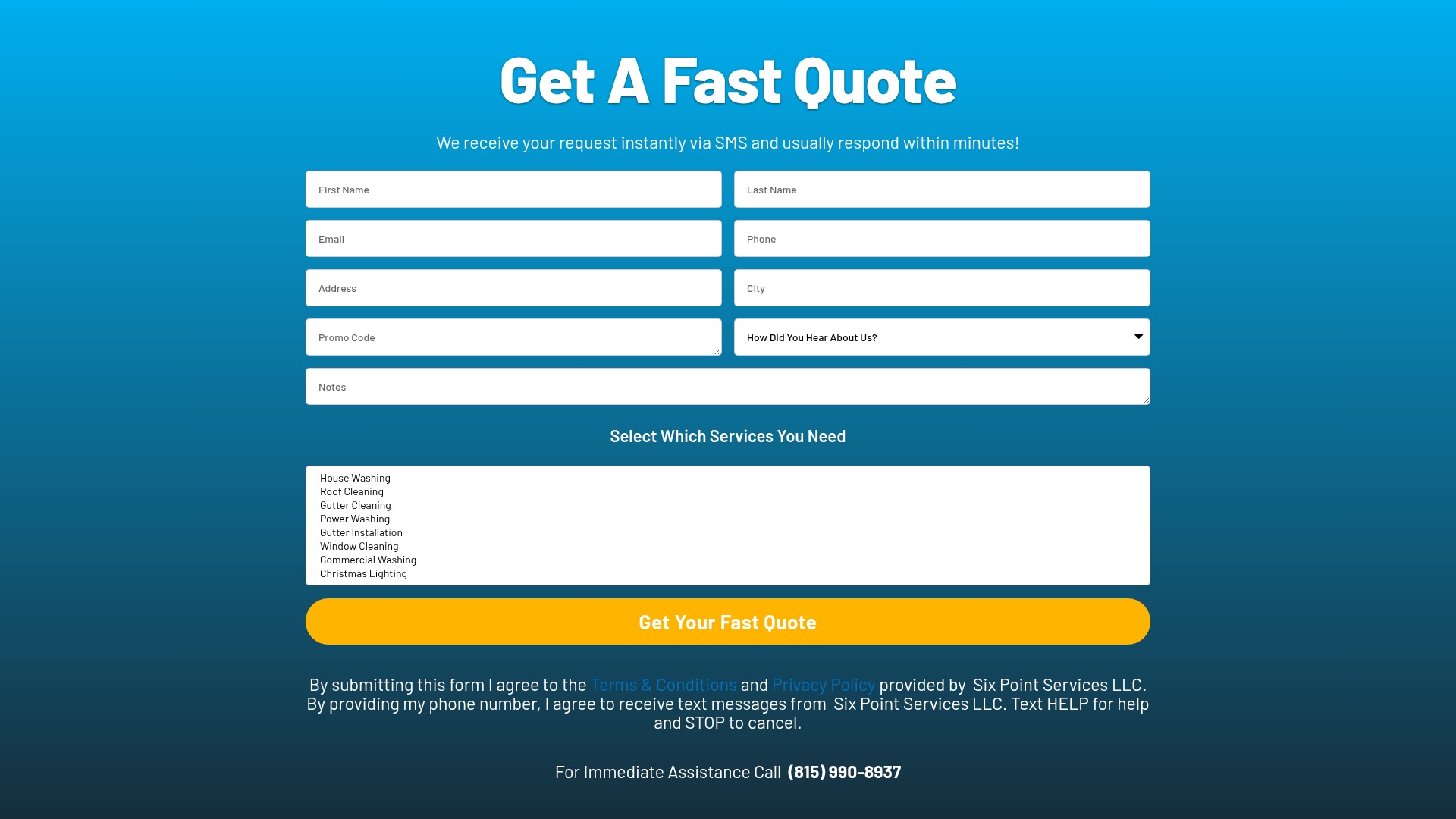 Landing Page