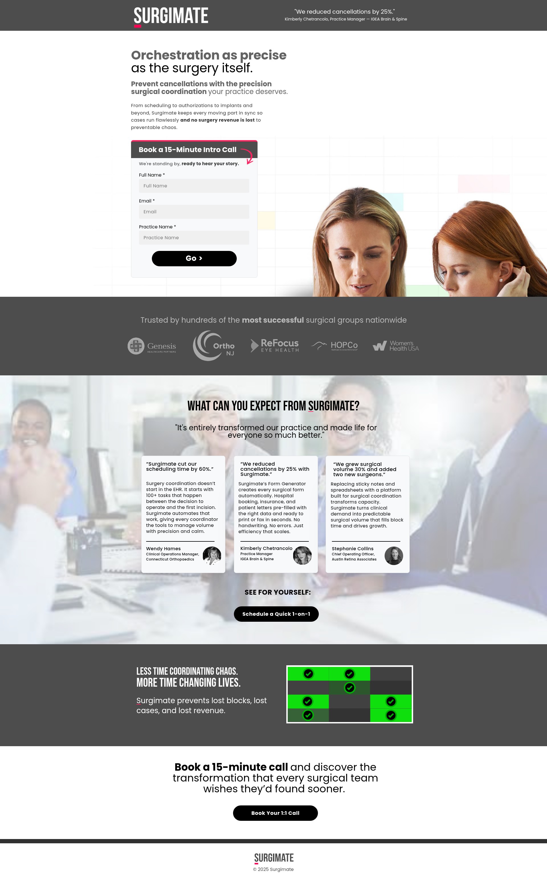 Landing Page