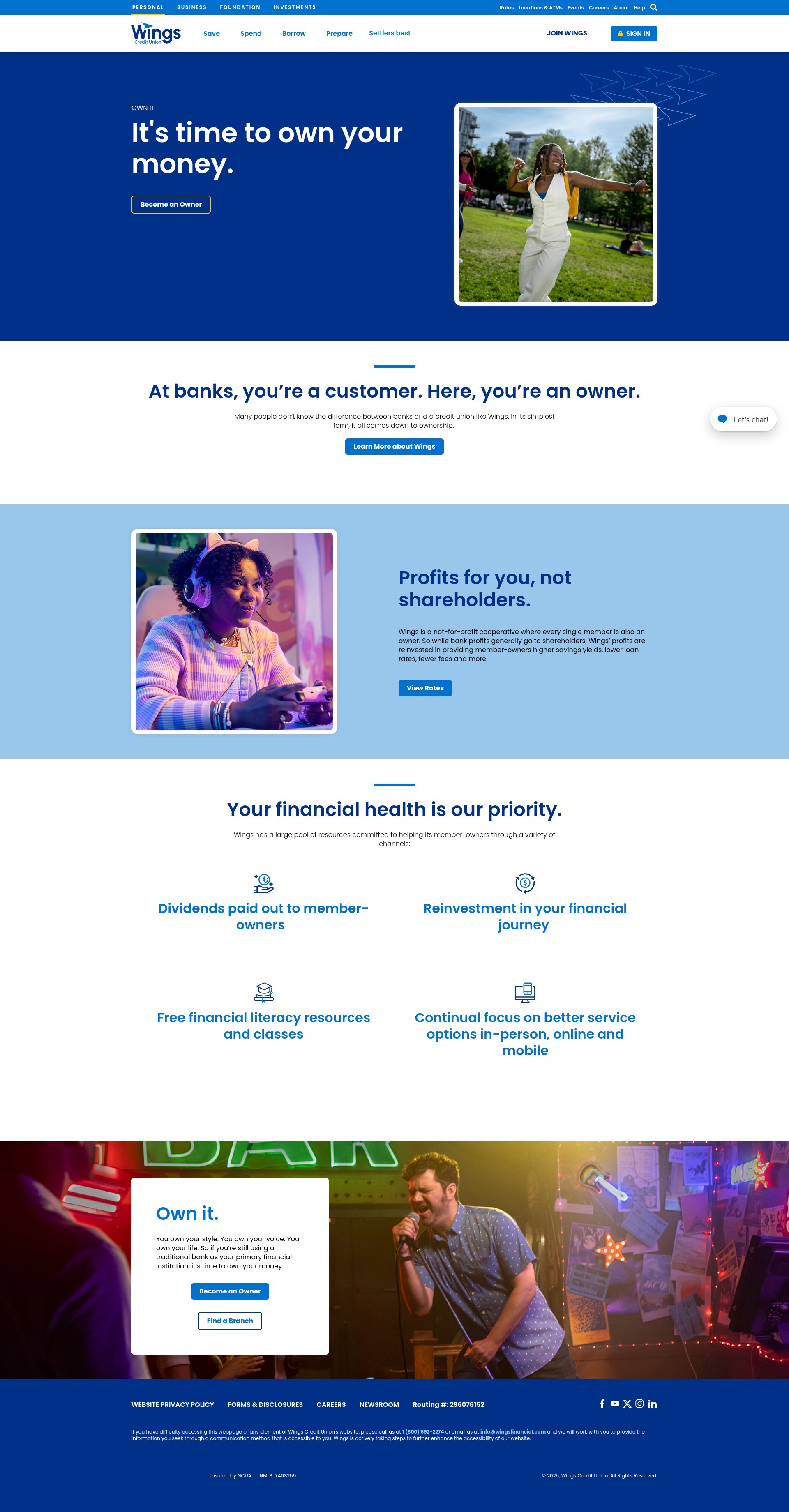 Landing Page