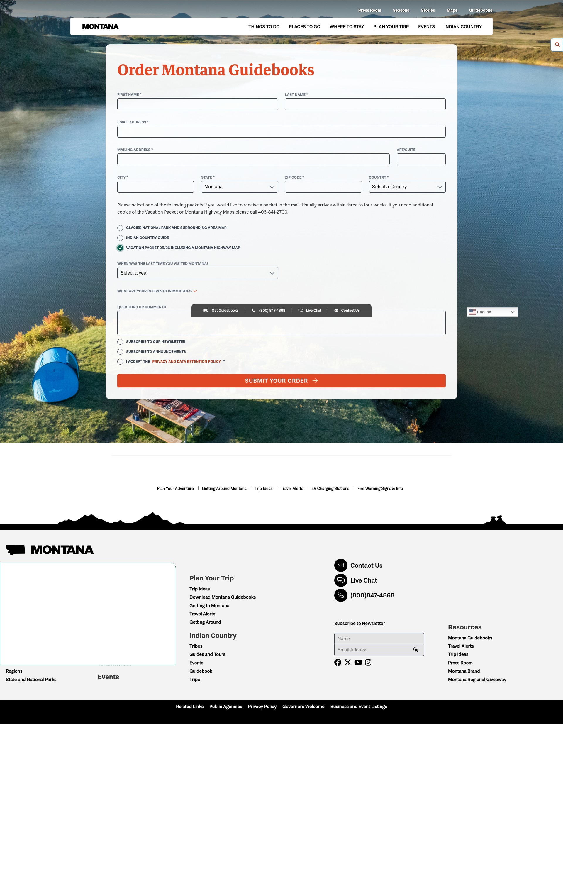 Landing Page