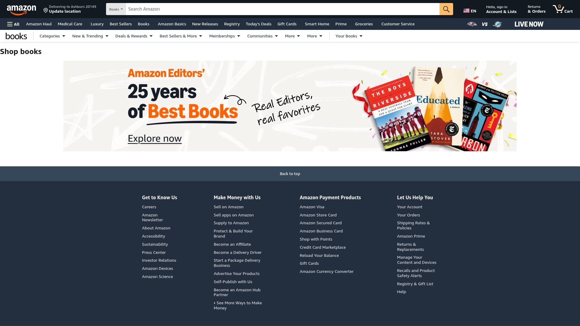 Landing Page