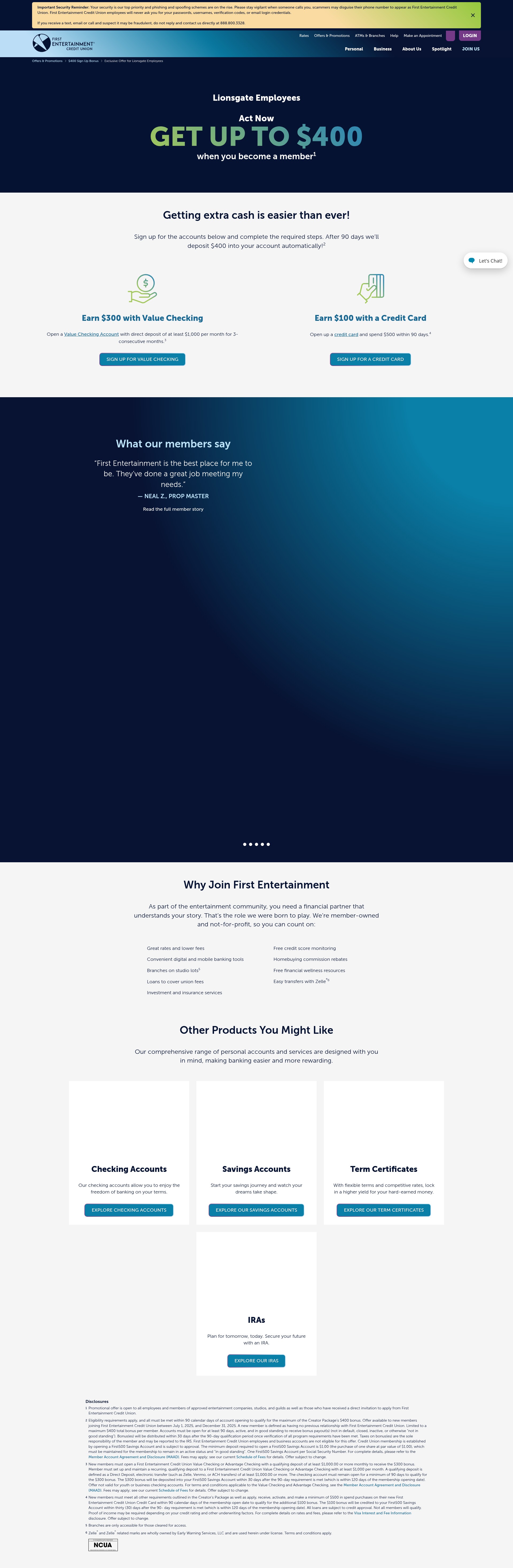 Landing Page