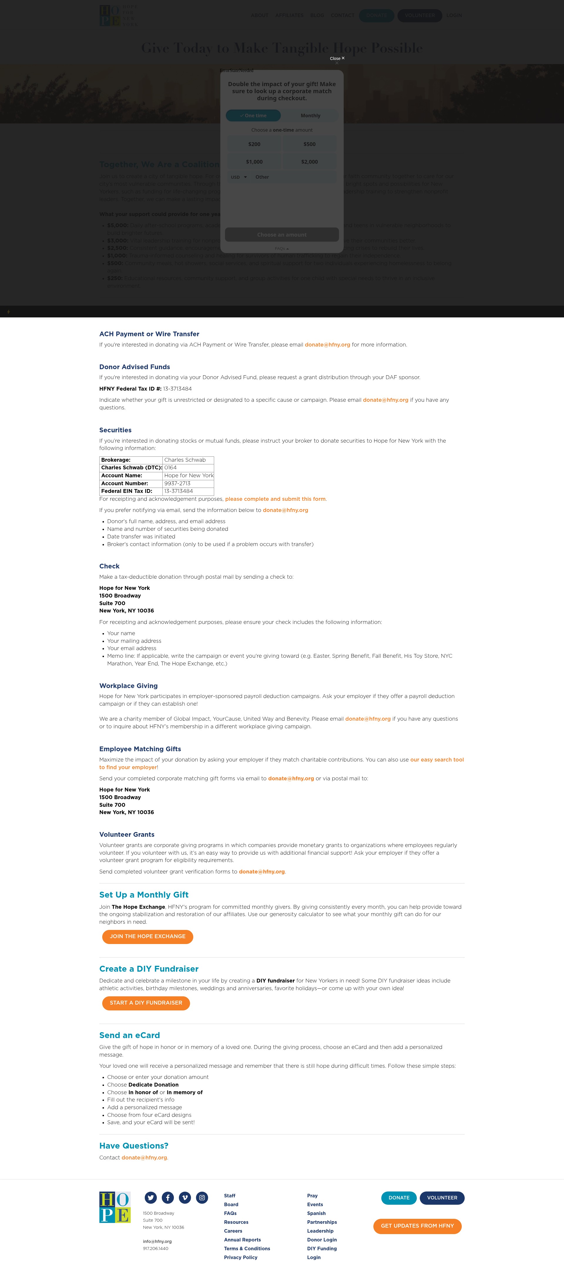 Landing Page