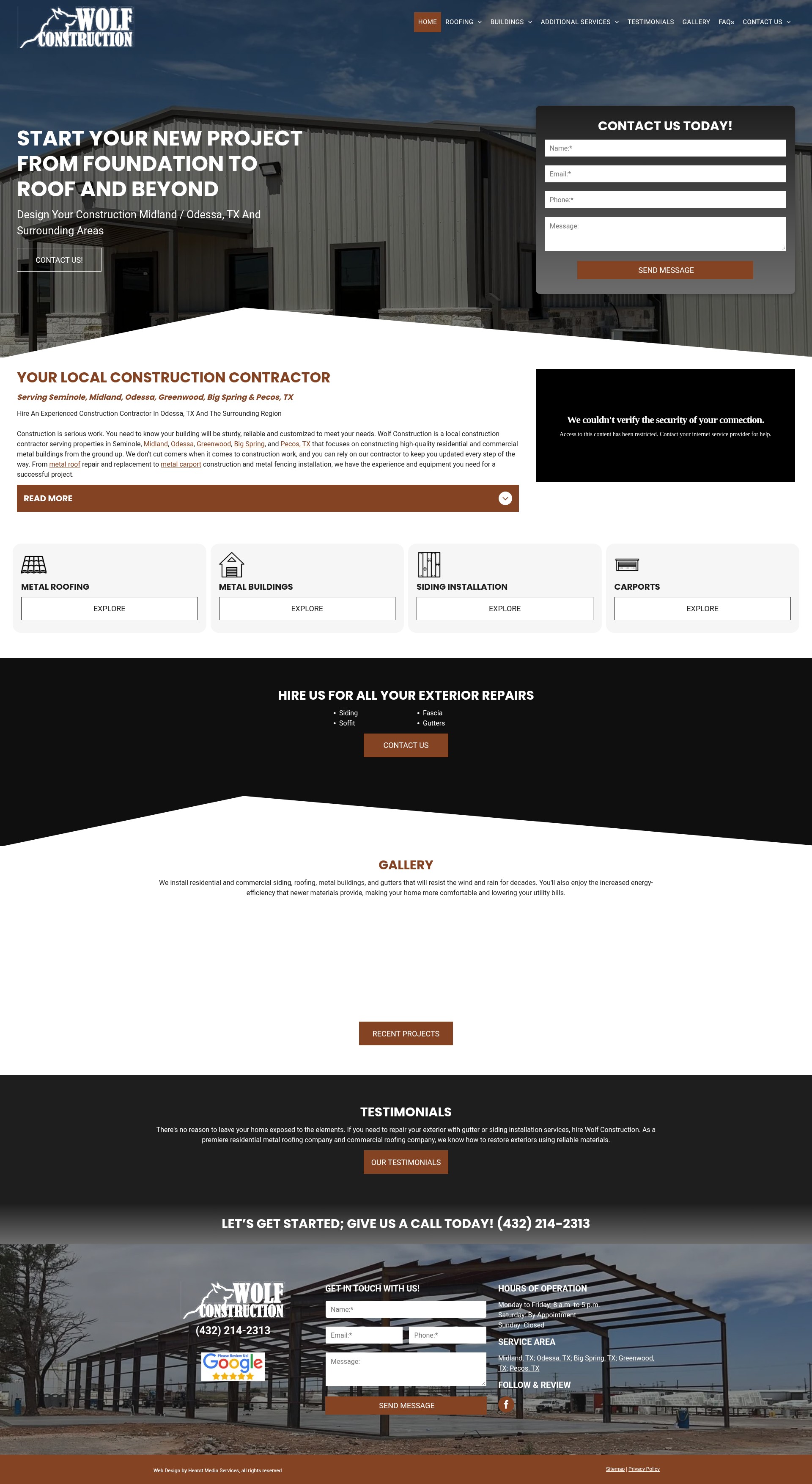 Landing Page