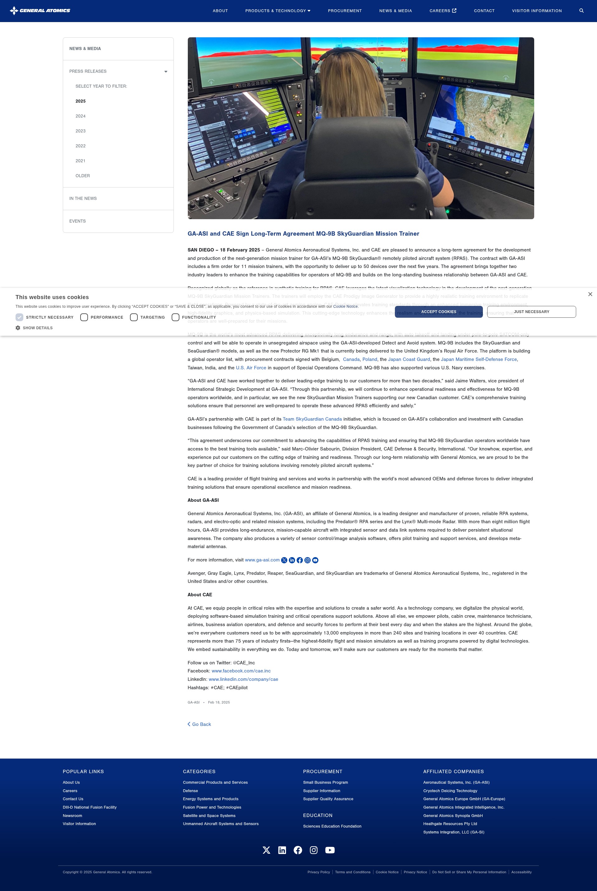 Landing Page